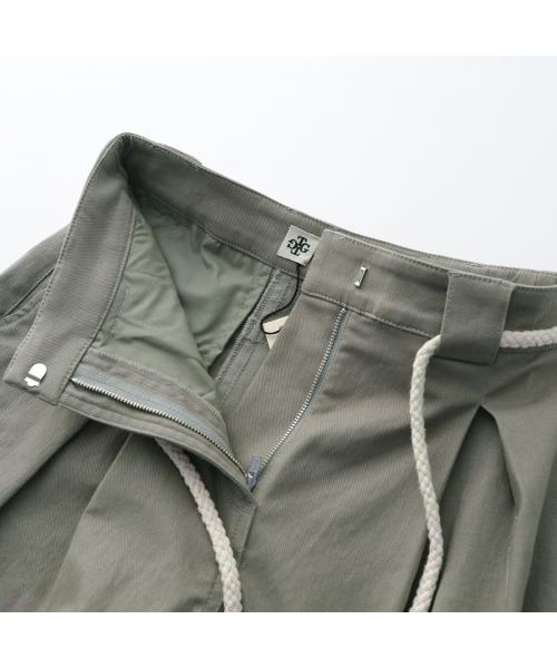 ザ ガーメント The Garment The Garment チノパンツ cassano wide pants 20633 ワイド （058/カーキ） 058/カーキ