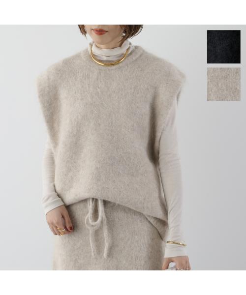 ザ ガーメント The Garment The Garment ニット ベスト bern knit top 20554 ファー （056/ベージュ） 056/ベージュ