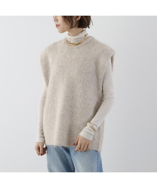 ザ ガーメント The Garment The Garment ニット ベスト bern knit top 20554 ファー （056/ベージュ） 056/ベージュ