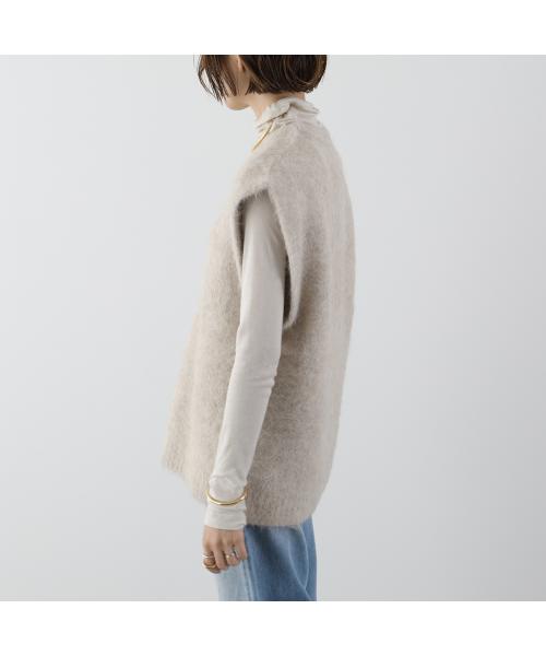 ザ ガーメント The Garment The Garment ニット ベスト bern knit top 20554 ファー （056/ベージュ） 056/ベージュ