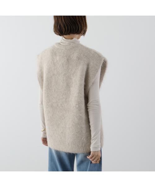 ザ ガーメント The Garment The Garment ニット ベスト bern knit top 20554 ファー （056/ベージュ） 056/ベージュ