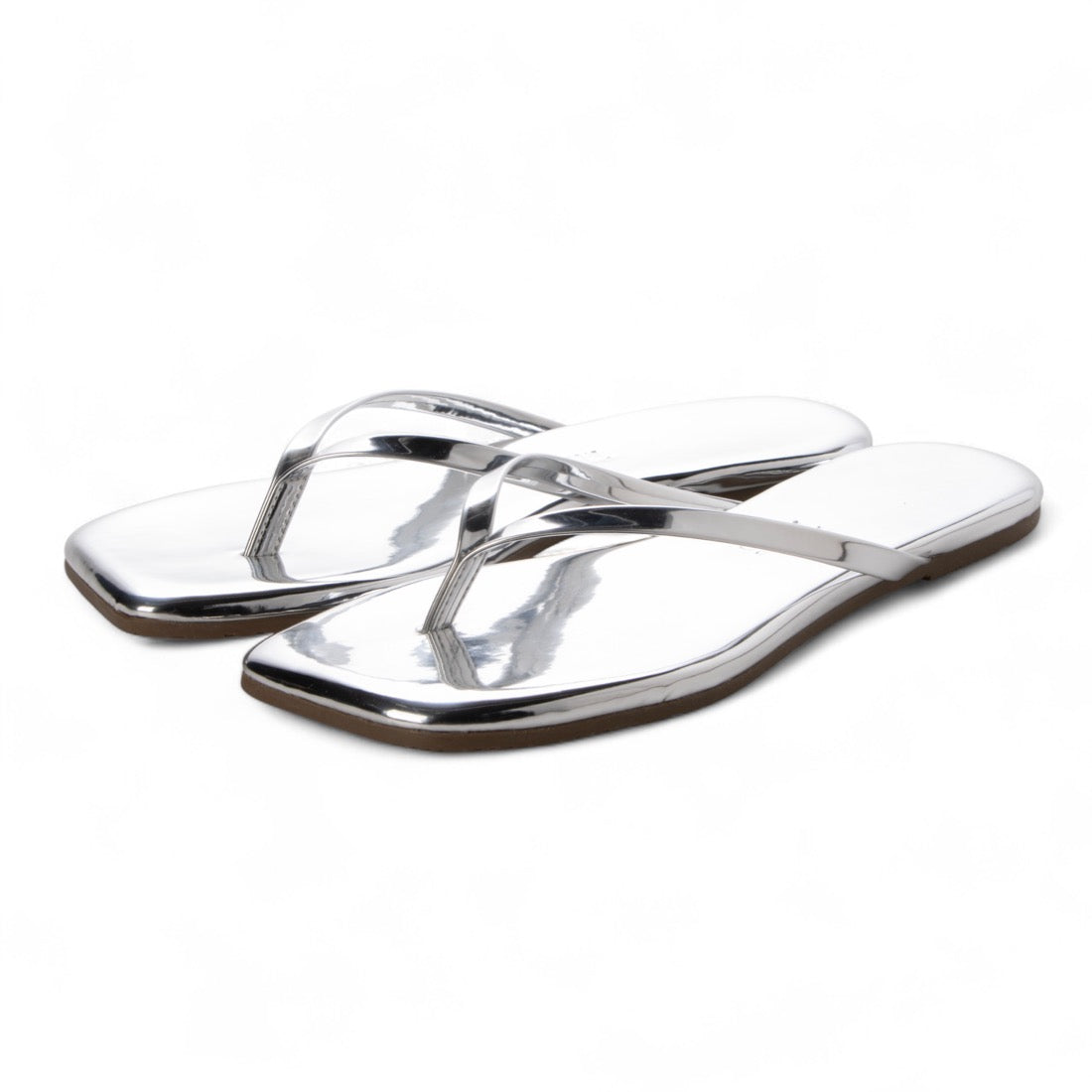 TKEES Square Toe Lily Mirror