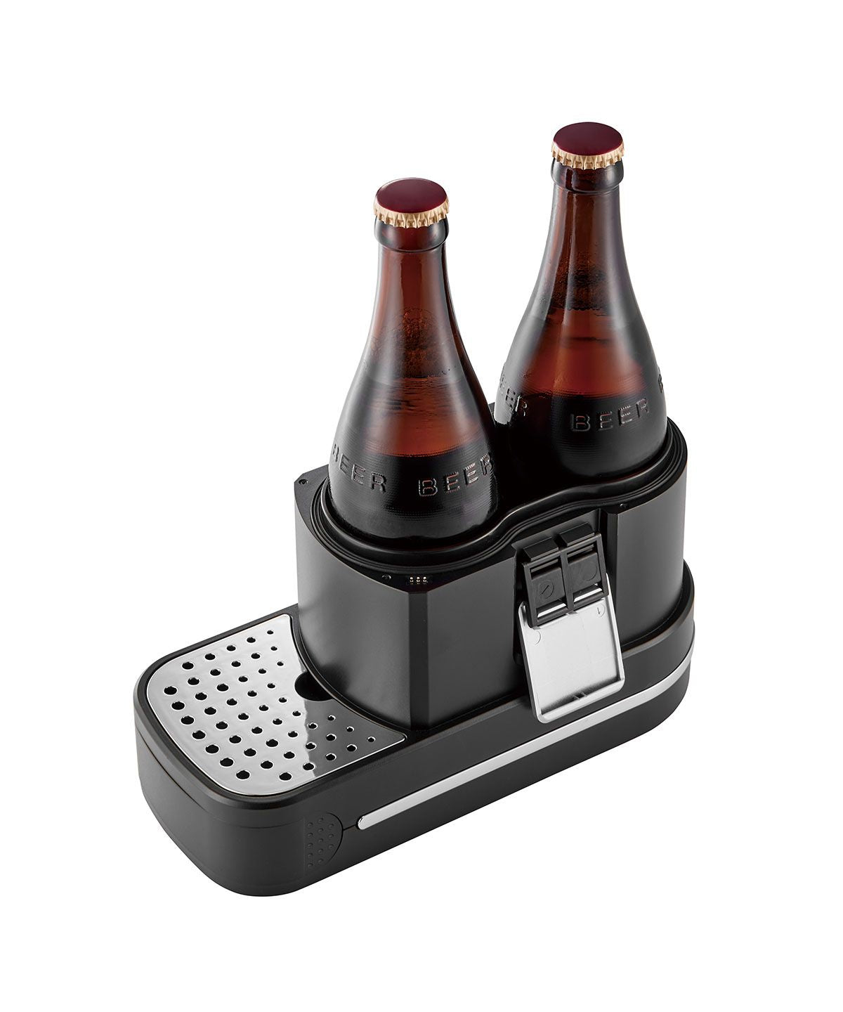 トフィー Toffy 【日本正規品】 トフィー ビールサーバー Toffy ビアカクテルサーバー 乾電池 瓶 缶 卓上 スタンド コードレス 屋外 泡 クリーミー 振動 KーBE1 （グレージュ） グレージュ