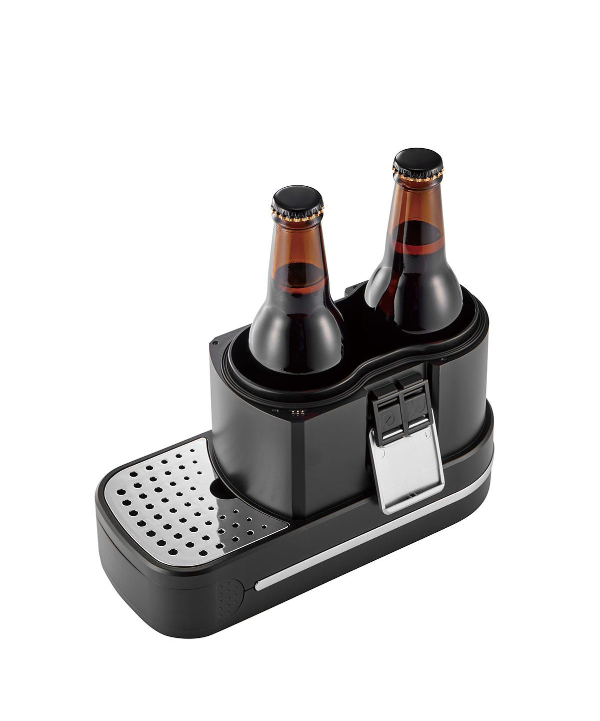 トフィー Toffy 【日本正規品】 トフィー ビールサーバー Toffy ビアカクテルサーバー 乾電池 瓶 缶 卓上 スタンド コードレス 屋外 泡 クリーミー 振動 KーBE1 （グレージュ） グレージュ