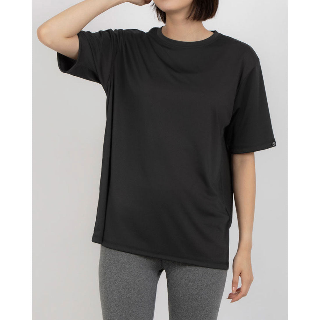 チルタン TiLTAN リカバリーウェア Tシャツ （ブラック） ブラック