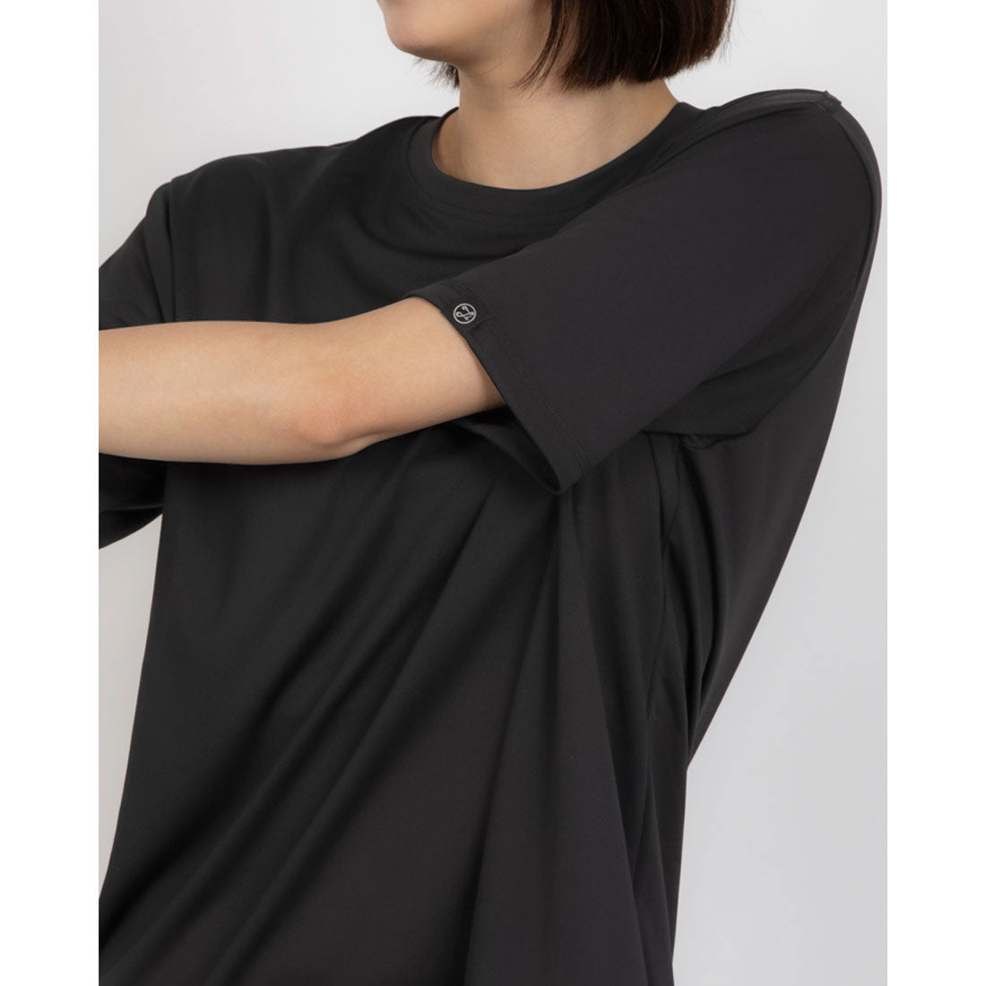チルタン TiLTAN リカバリーウェア Tシャツ （ブラック） ブラック