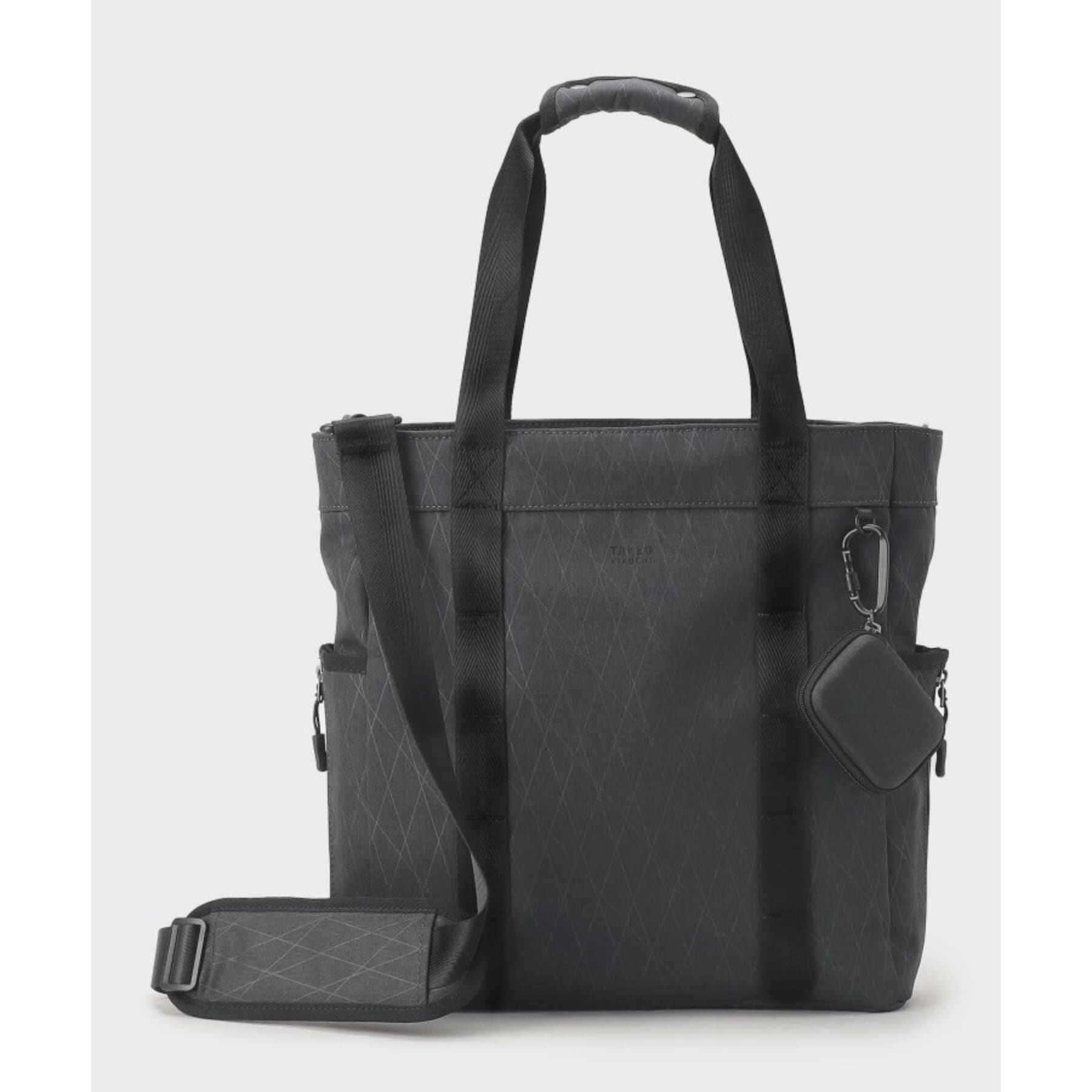 タケオキクチ TAKEO KIKUCHI 【多機能・軽量】2WAY シャドーライン トートバッグ （ネイビー(094)） ネイビー(094)