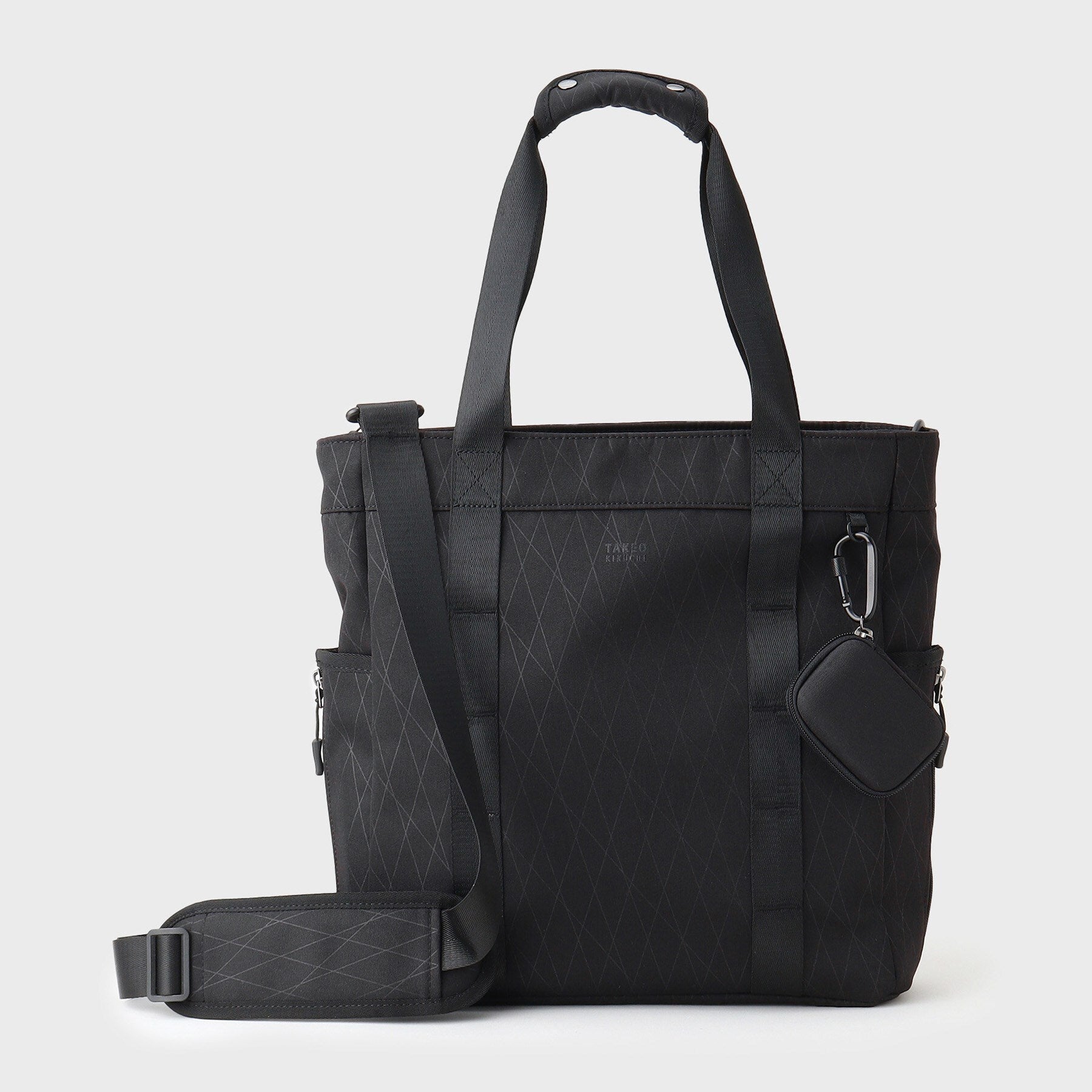 タケオキクチ TAKEO KIKUCHI 【多機能・軽量】2WAY シャドーライン トートバッグ （ネイビー(094)） ネイビー(094)