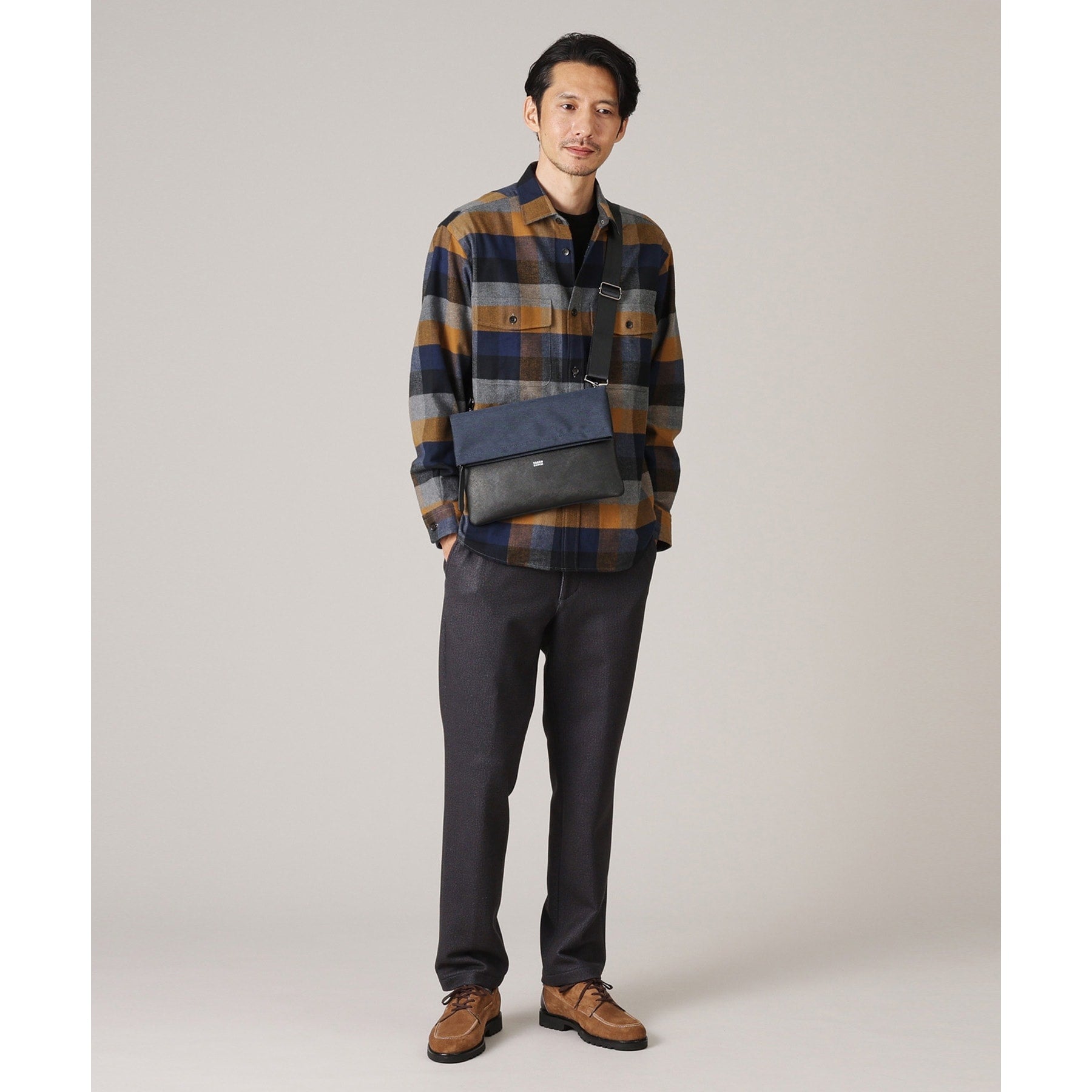 タケオキクチ TAKEO KIKUCHI 【2WAY】ショルダー クラッチバッグ （ブラウン(044)） ブラウン(044)