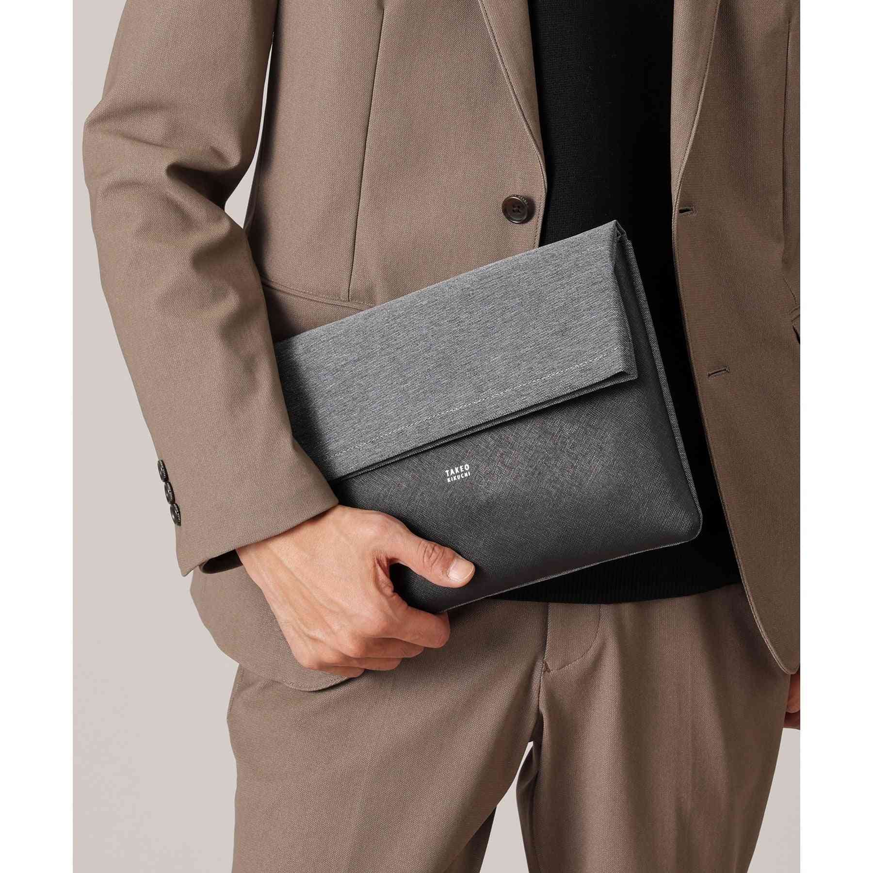 タケオキクチ TAKEO KIKUCHI 【2WAY】ショルダー クラッチバッグ （ブラウン(044)） ブラウン(044)