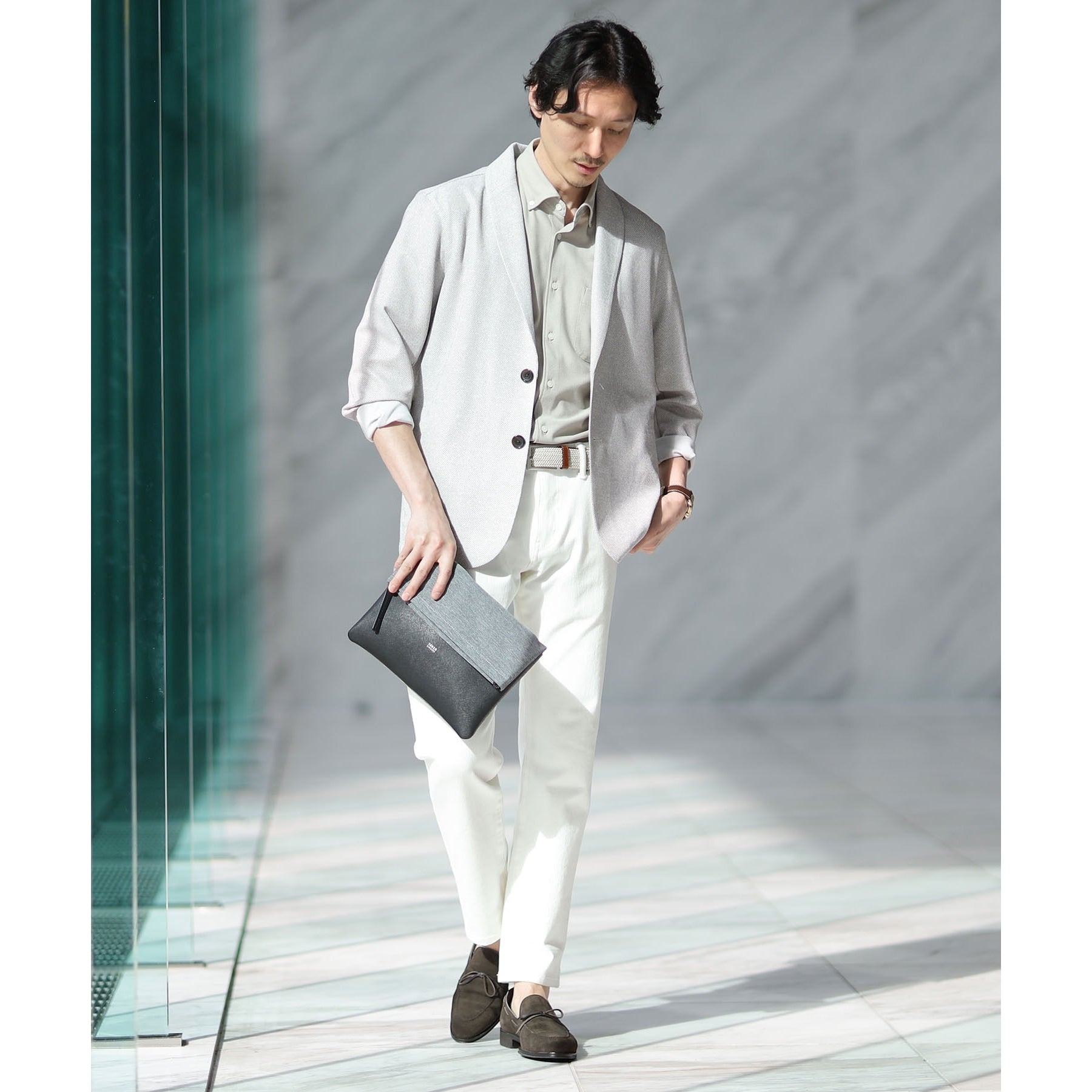 タケオキクチ TAKEO KIKUCHI 【2WAY】ショルダー クラッチバッグ （ブラウン(044)） ブラウン(044)