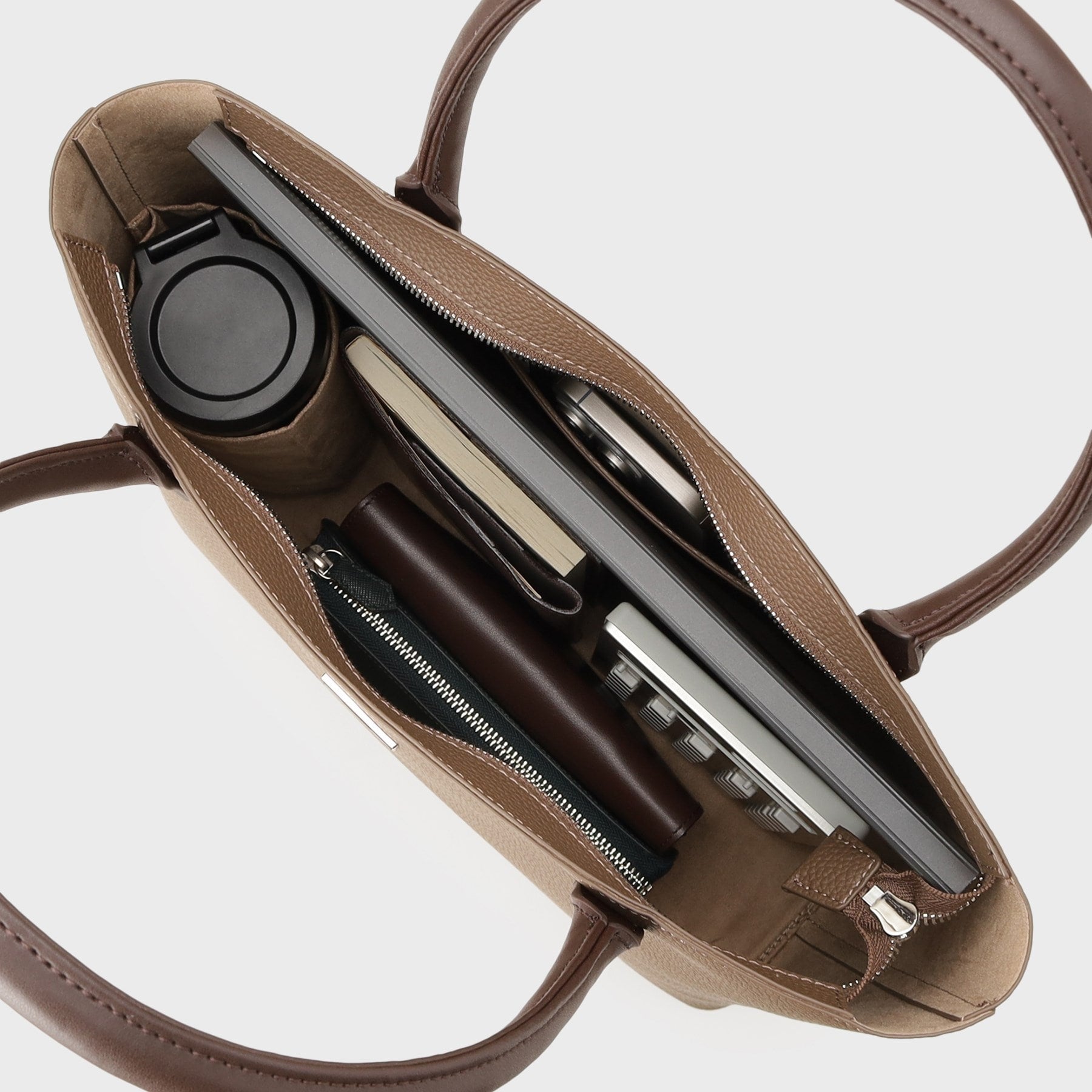 タケオキクチ TAKEO KIKUCHI マイクロファイバートートS （ブラウン(044)） ブラウン(044)