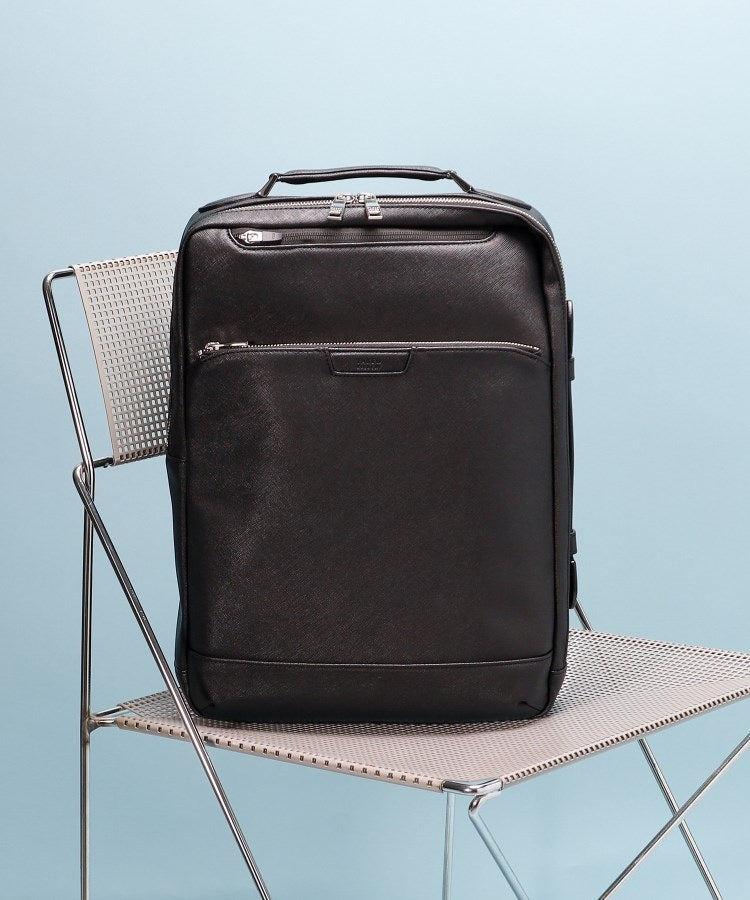 タケオキクチ TAKEO KIKUCHI 【2WAY】薄マチ ビジネス バックパック （ブラック(519)） ブラック(519)