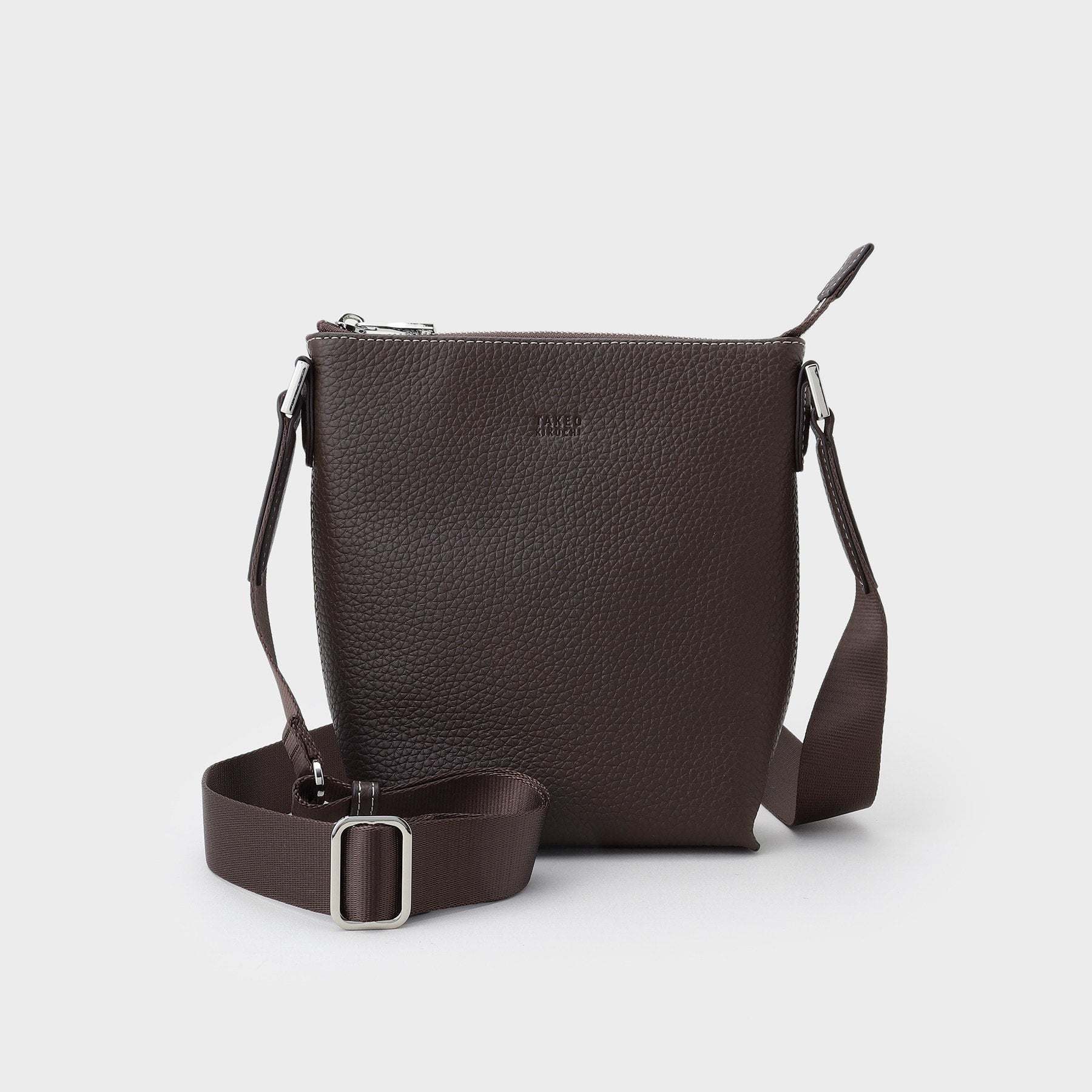 タケオキクチ TAKEO KIKUCHI フレンチシュリンクレザーミニショルダー （ブラック(019)） ブラック(019)