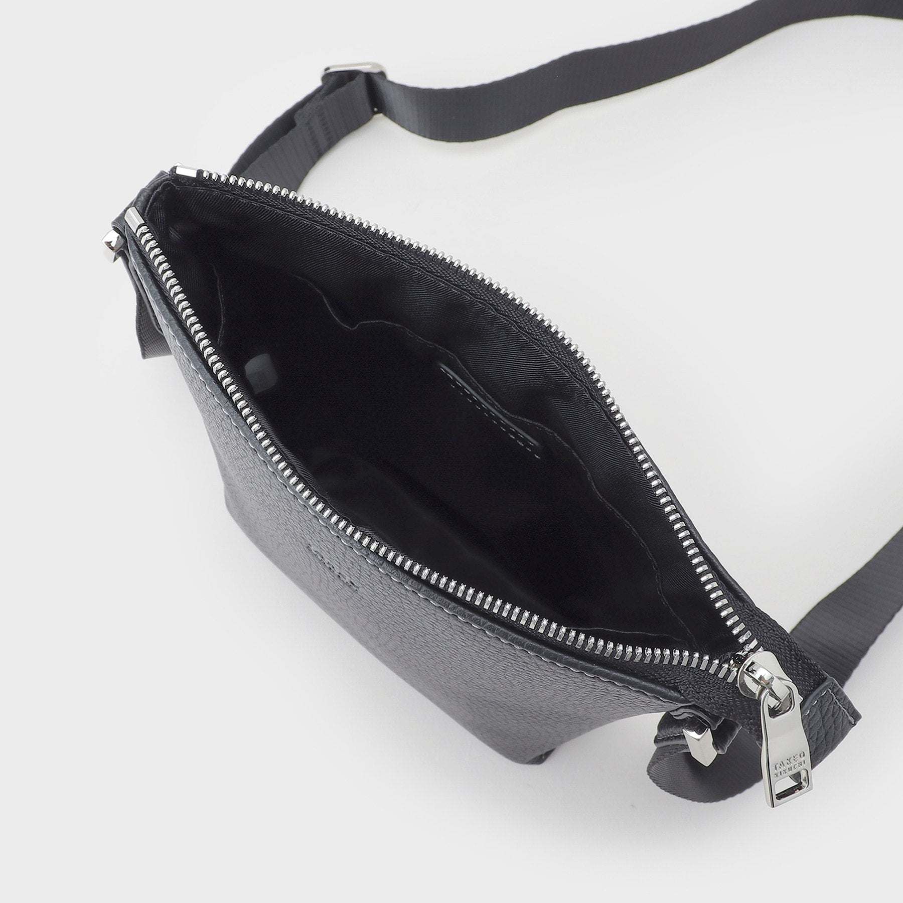 タケオキクチ TAKEO KIKUCHI フレンチシュリンクレザーミニショルダー （ブラック(019)） ブラック(019)