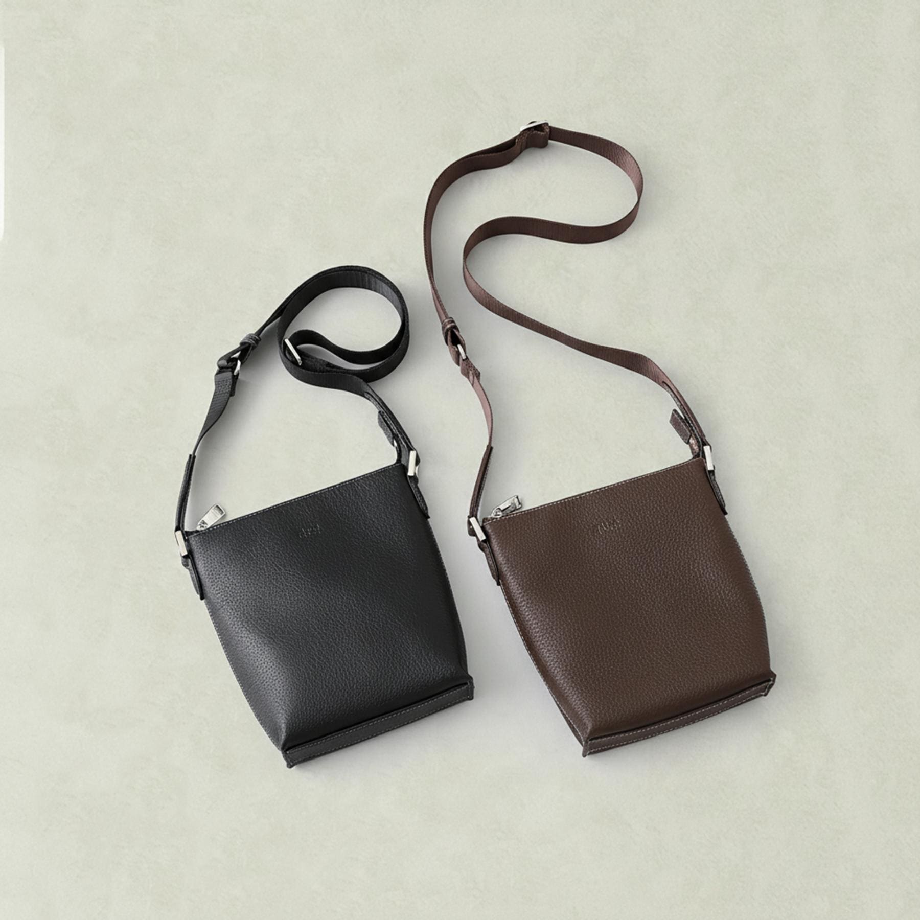 タケオキクチ TAKEO KIKUCHI フレンチシュリンクレザーミニショルダー （ブラック(019)） ブラック(019)