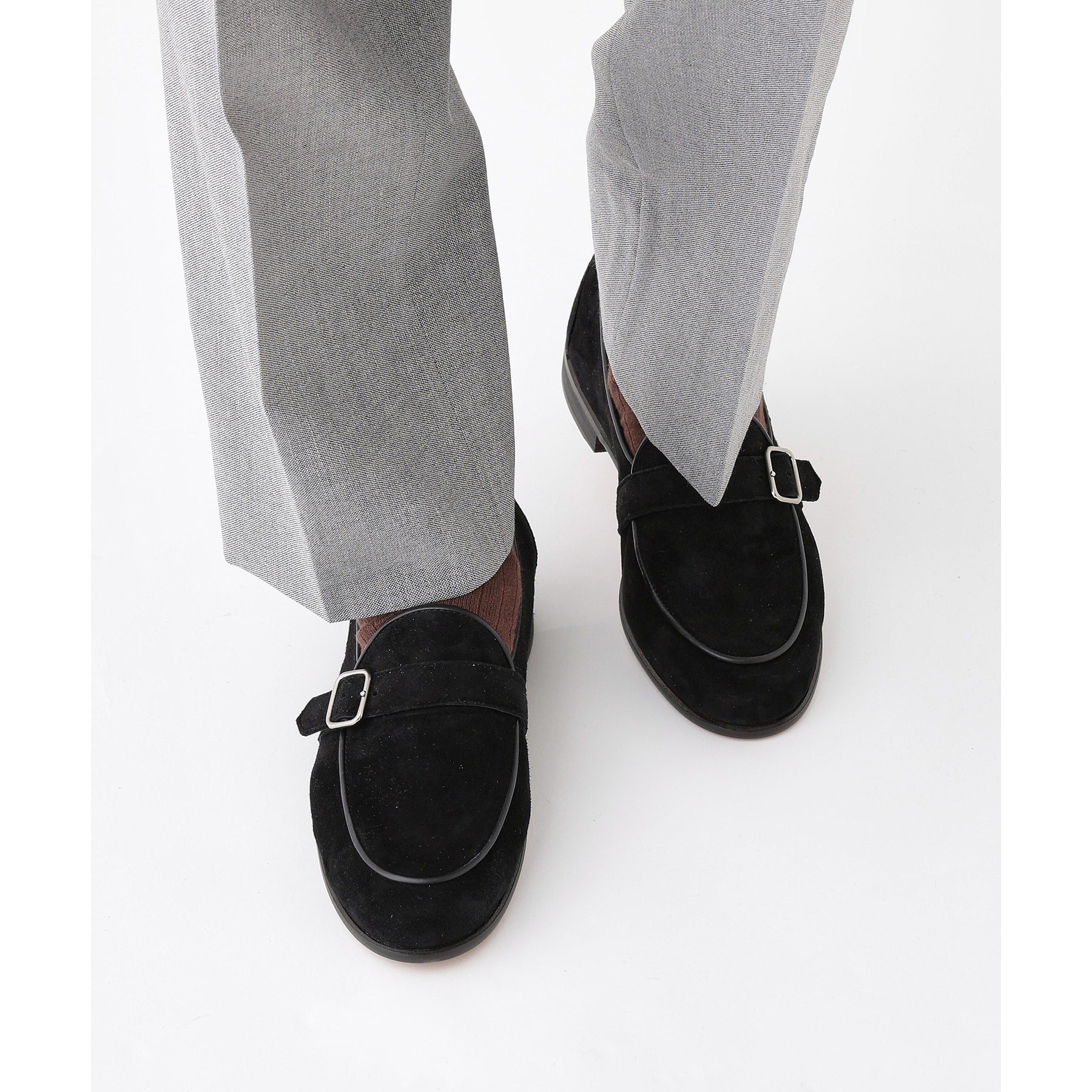 タケオキクチ TAKEO KIKUCHI ゴードスエードスリッポンローファー （キャメルブラウン(541)） キャメルブラウン(541)