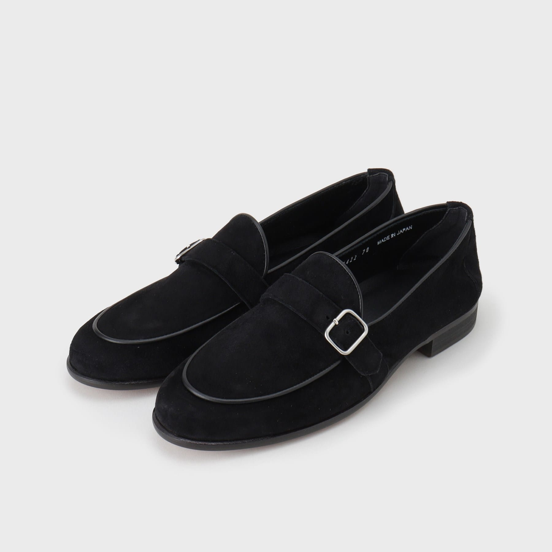 タケオキクチ TAKEO KIKUCHI ゴードスエードスリッポンローファー （ブラック(019)） ブラック(019)