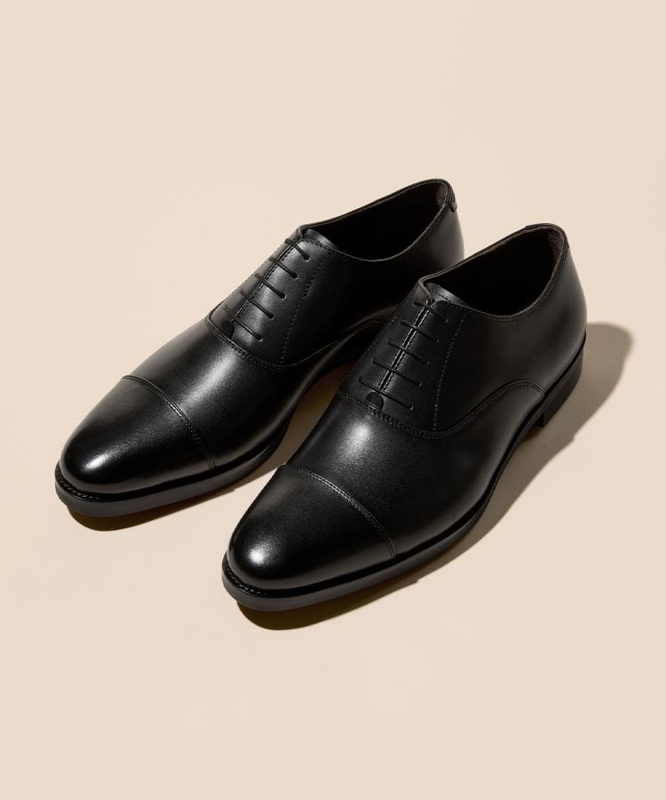 タケオキクチ TAKEO KIKUCHI ベーシックストレートチップシューズ （ブラック(019)） ブラック(019)