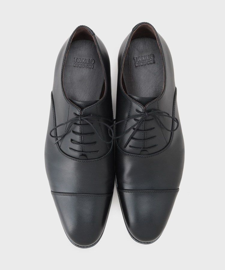 タケオキクチ TAKEO KIKUCHI ベーシックストレートチップシューズ （ブラック(019)） ブラック(019)