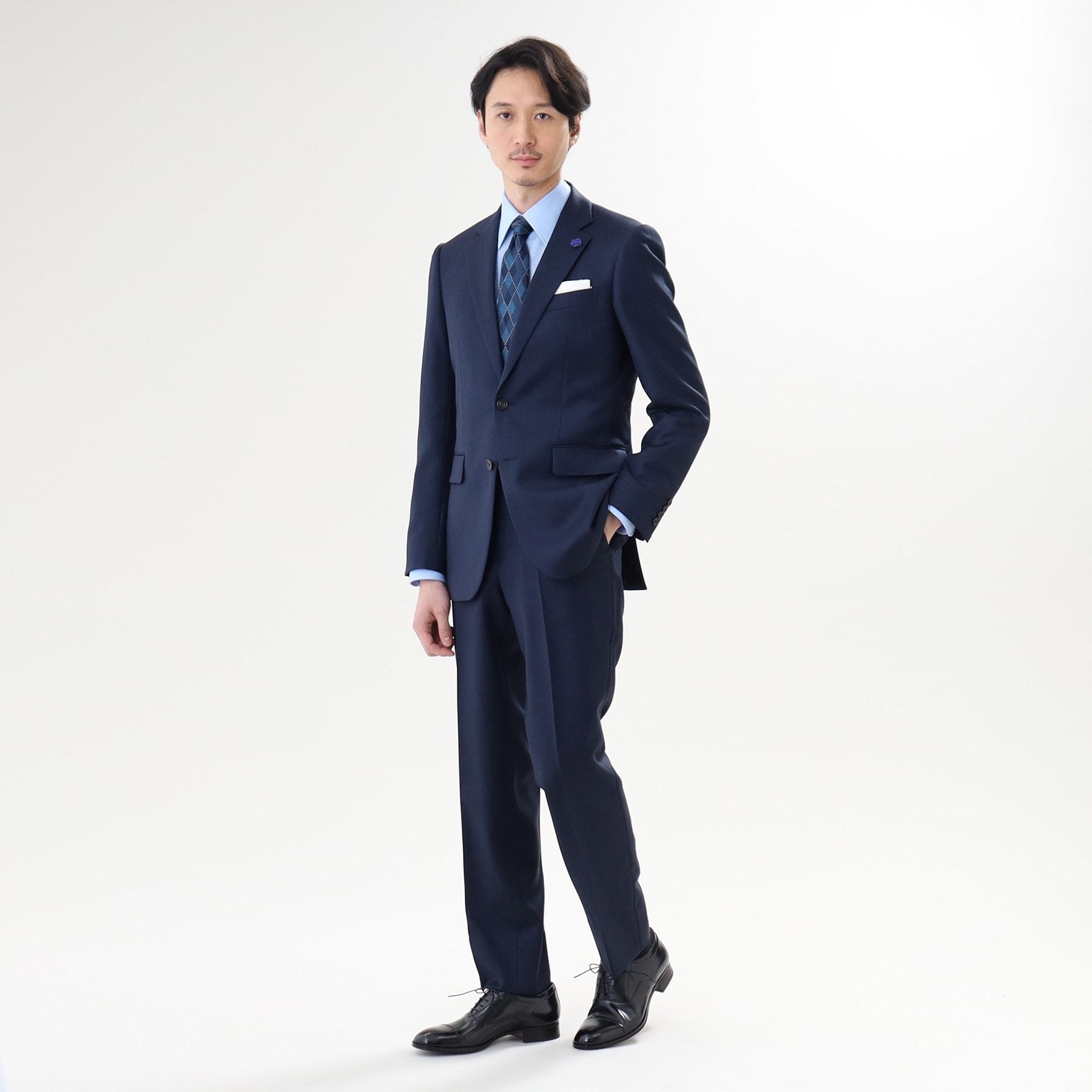 靴 takeo kikuchi leather shoes TAKEO KIKUCHI [Made in Japan] Straight-tip shoes [Men's