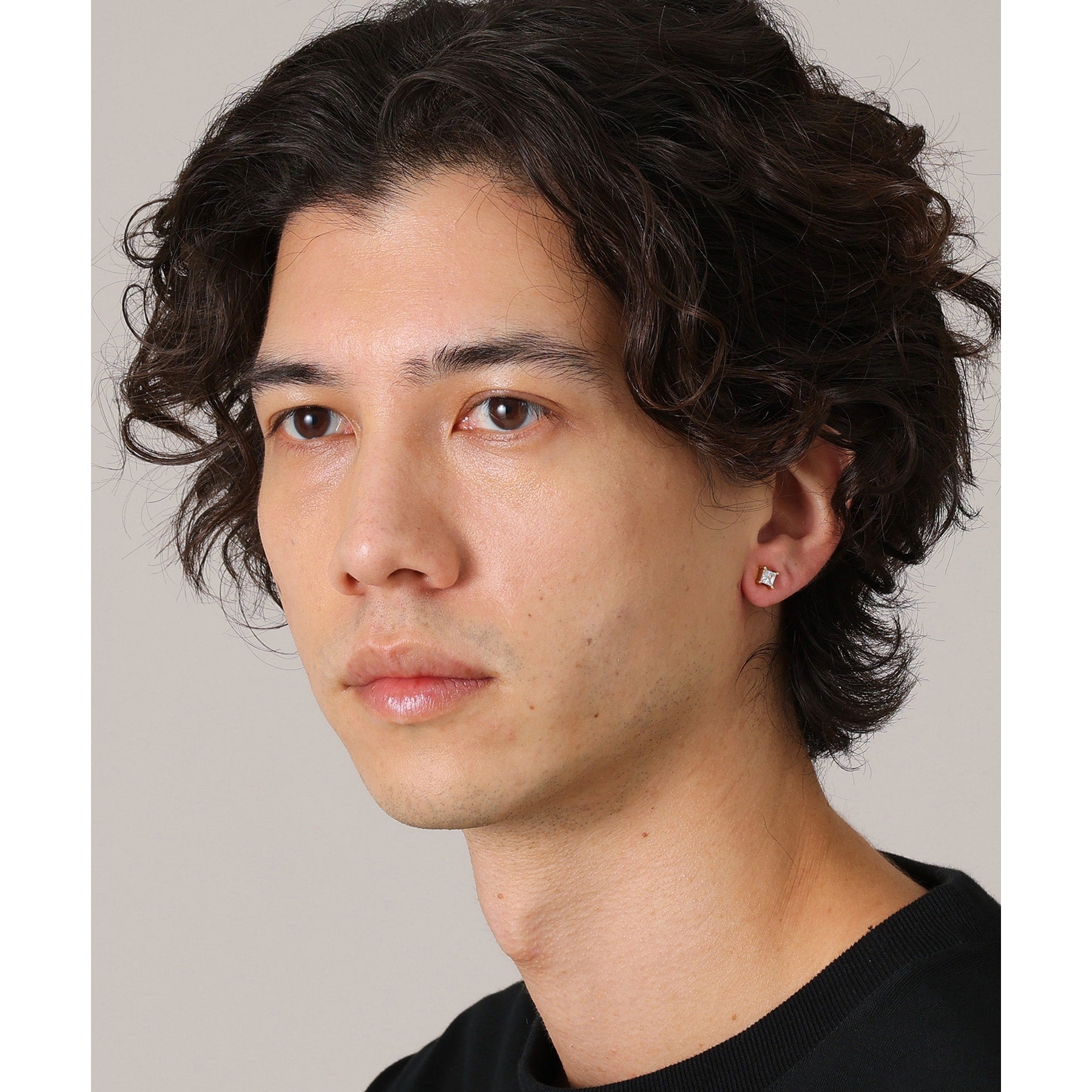 タケオキクチ TAKEO KIKUCHI エレガント キュービックピアス