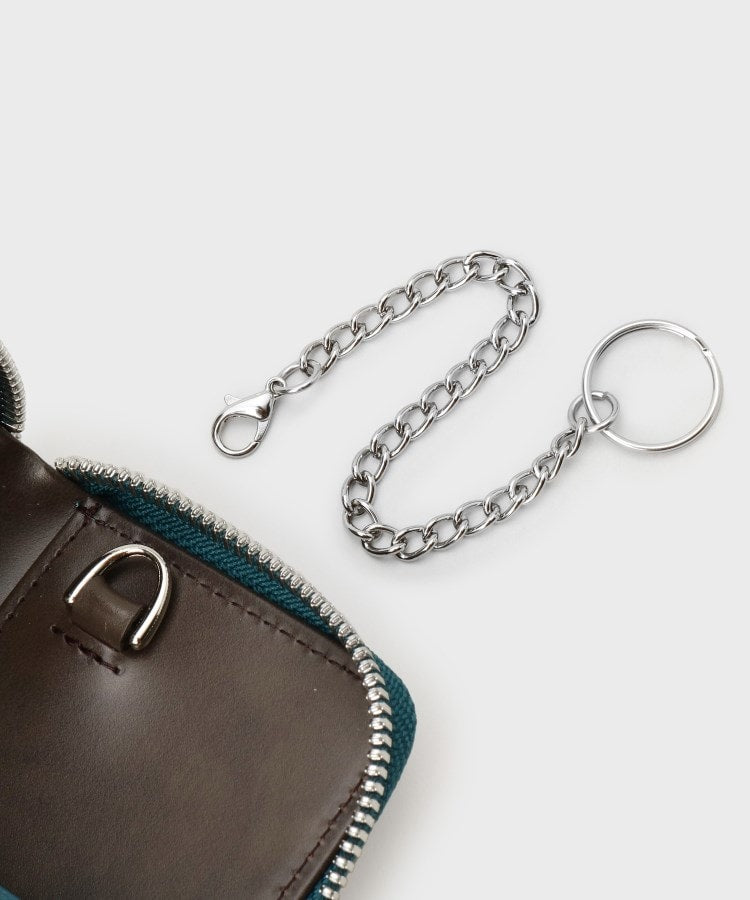 タケオキクチ TAKEO KIKUCHI 【NEW レザーリップルシリーズ】 スマートキーケース （ネイビー(094)） ネイビー(094)