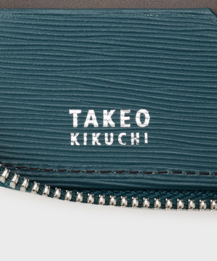 タケオキクチ TAKEO KIKUCHI 【NEW レザーリップルシリーズ】 スマートキーケース （ネイビー(094)） ネイビー(094)
