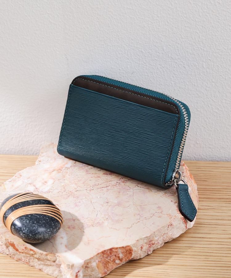 タケオキクチ TAKEO KIKUCHI 【NEW レザーリップルシリーズ】 スマートキーケース （ネイビー(094)） ネイビー(094)