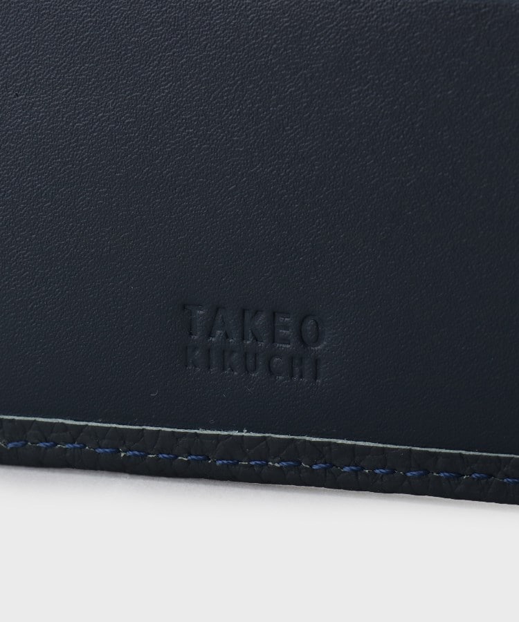 タケオキクチ TAKEO KIKUCHI ソフトシュリンクレザー二つ折り財布 （オレンジ(068)） オレンジ(068)