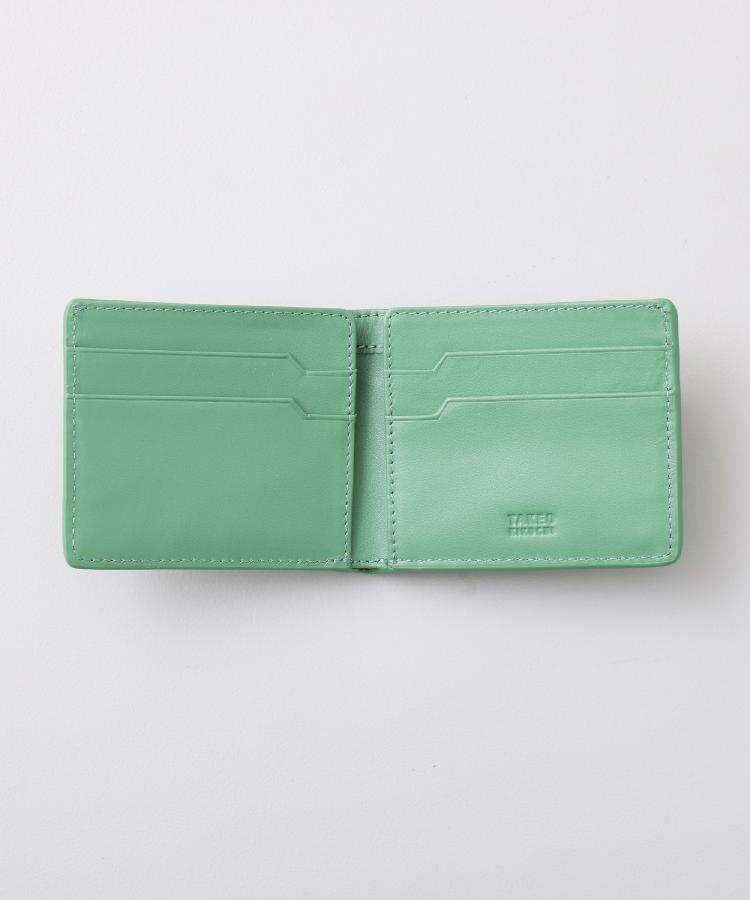 タケオキクチ TAKEO KIKUCHI 【スリムな2つ折り】カラードスリムスマートウォレット （オレンジ(066)） オレンジ(066)