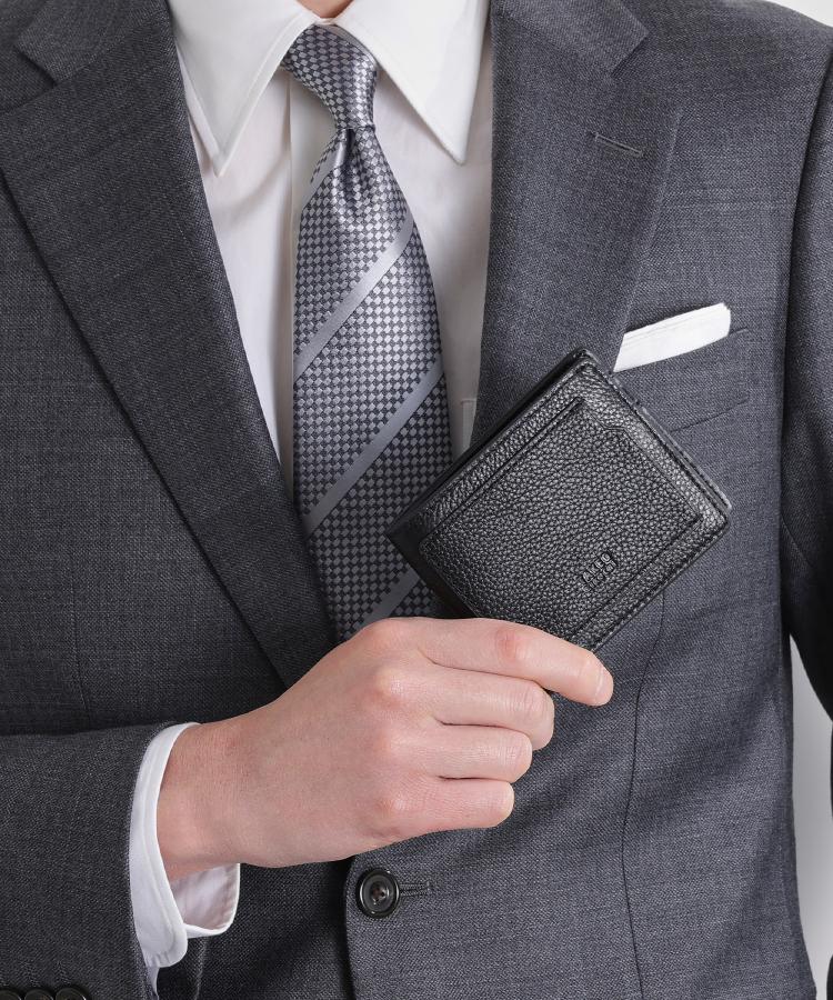 タケオキクチ TAKEO KIKUCHI 【スリムな2つ折り】カラードスリムスマートウォレット （オレンジ(066)） オレンジ(066)