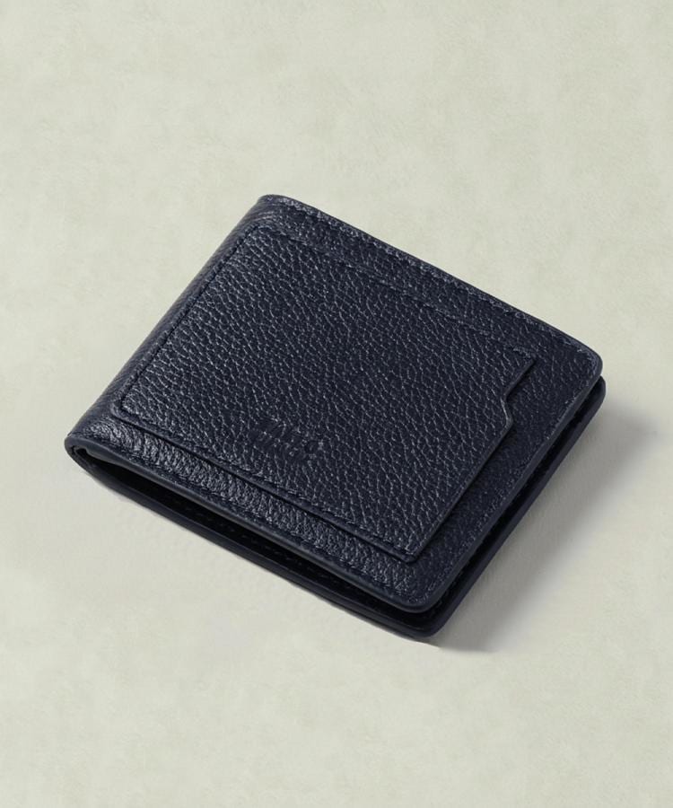 タケオキクチ TAKEO KIKUCHI 【スリムな2つ折り】カラードスリムスマートウォレット （ネイビー(094)） ネイビー(094)