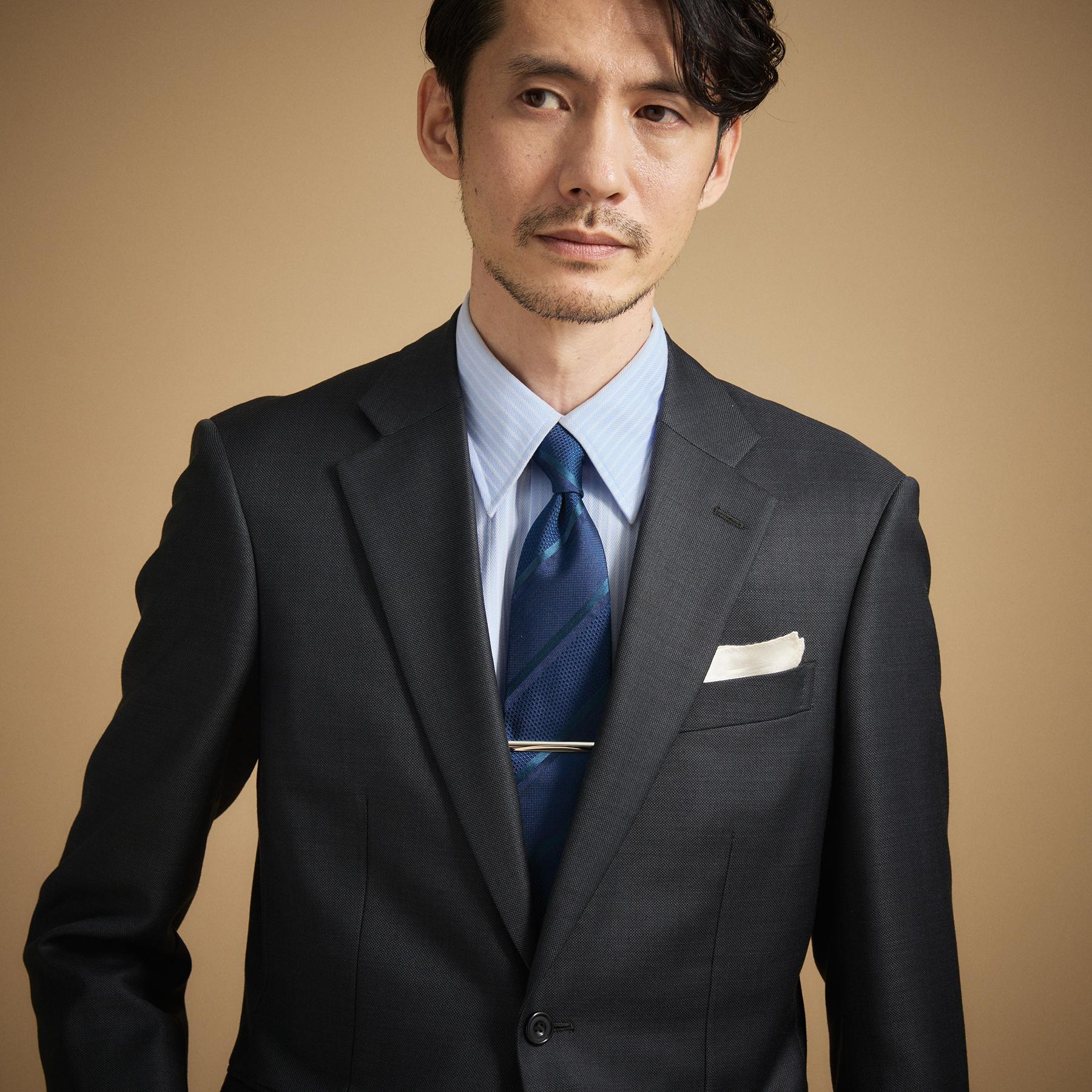 タケオキクチ TAKEO KIKUCHI 【BOXセット】クラシックシャドーストライプ ネクタイ＆タイバー （ボルドー(064)） ボルドー(064)