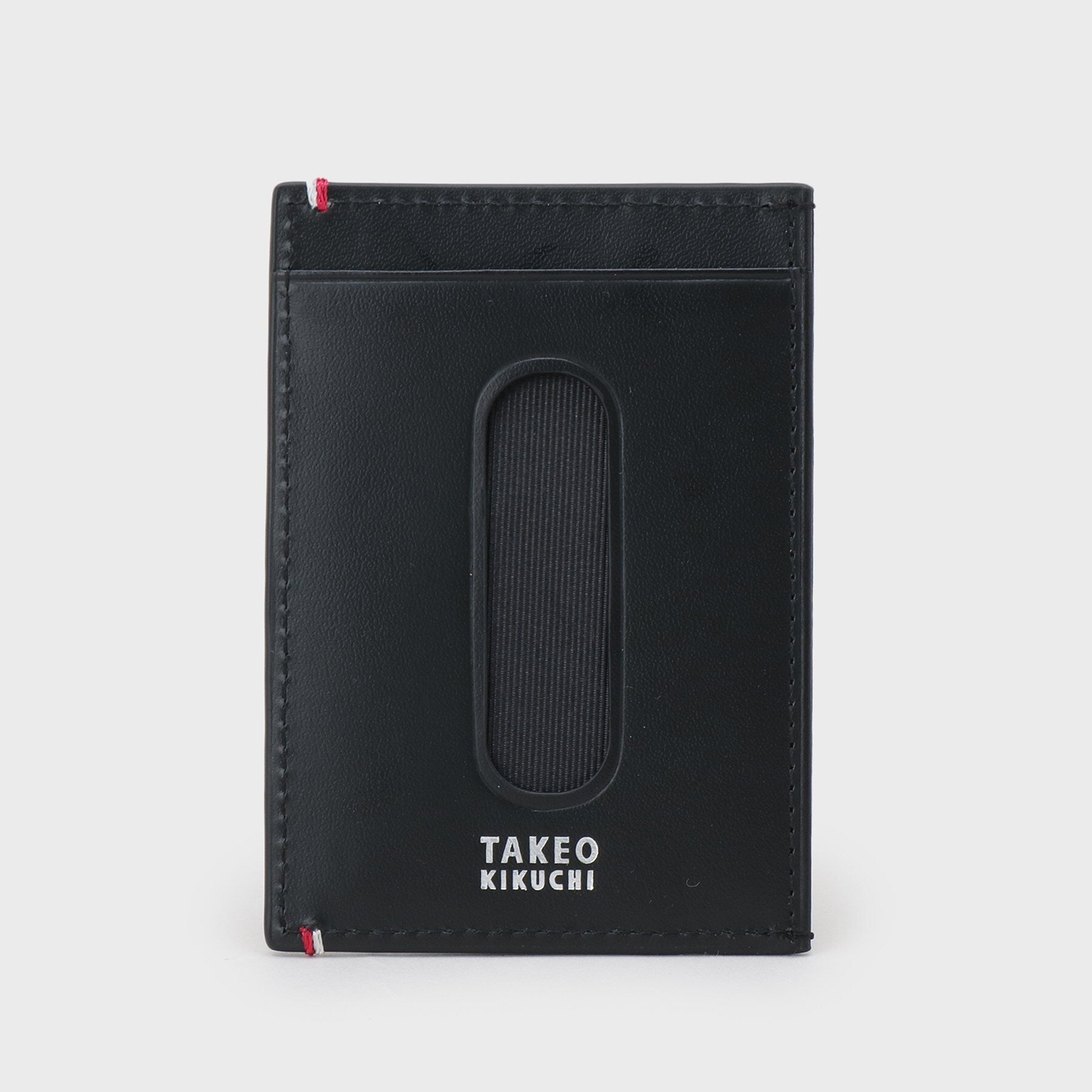 タケオキクチ TAKEO KIKUCHI 水シボレザー単パスケース （ブラック(019)） ブラック(019)