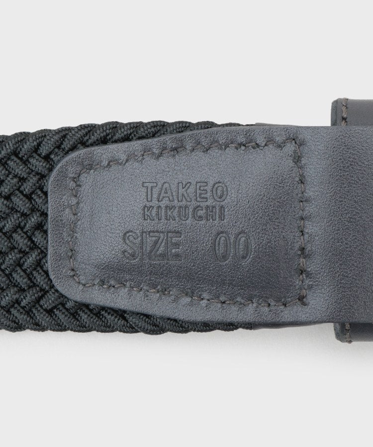 タケオキクチ TAKEO KIKUCHI 【Made in JAPAN】ドモドソーラ ゴムメッシュベルト （ブラウン(043)） ブラウン(043)