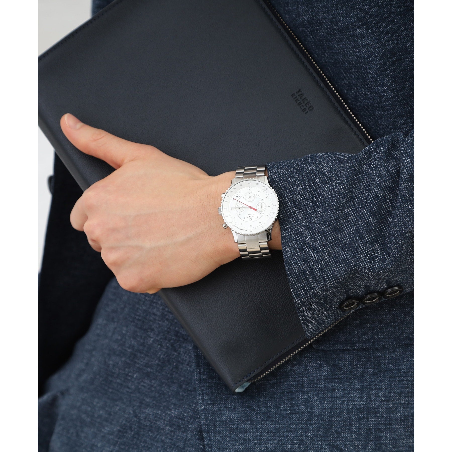 タケオキクチ TAKEO KIKUCHI クロノグラフ （ホワイト(101)） ホワイト(101)