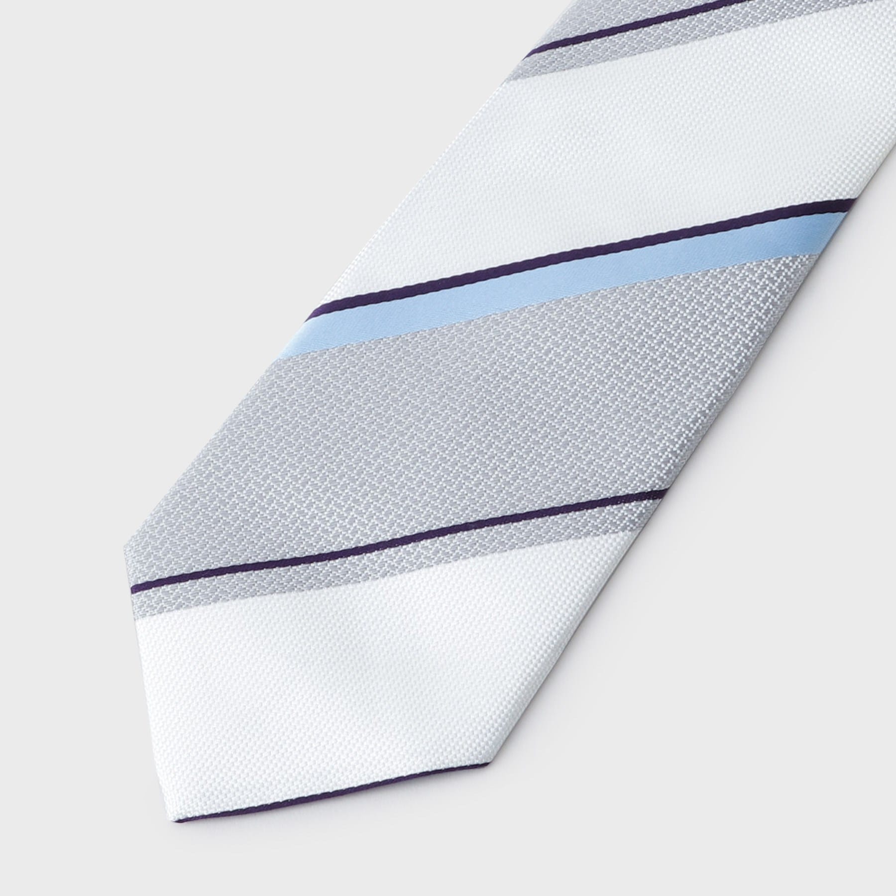 タケオキクチ TAKEO KIKUCHI 【MADE IN JAPAN】 桐箱BOX入り ネクタイ&タイバーセット （ライトブルー(091)） ライトブルー(091)