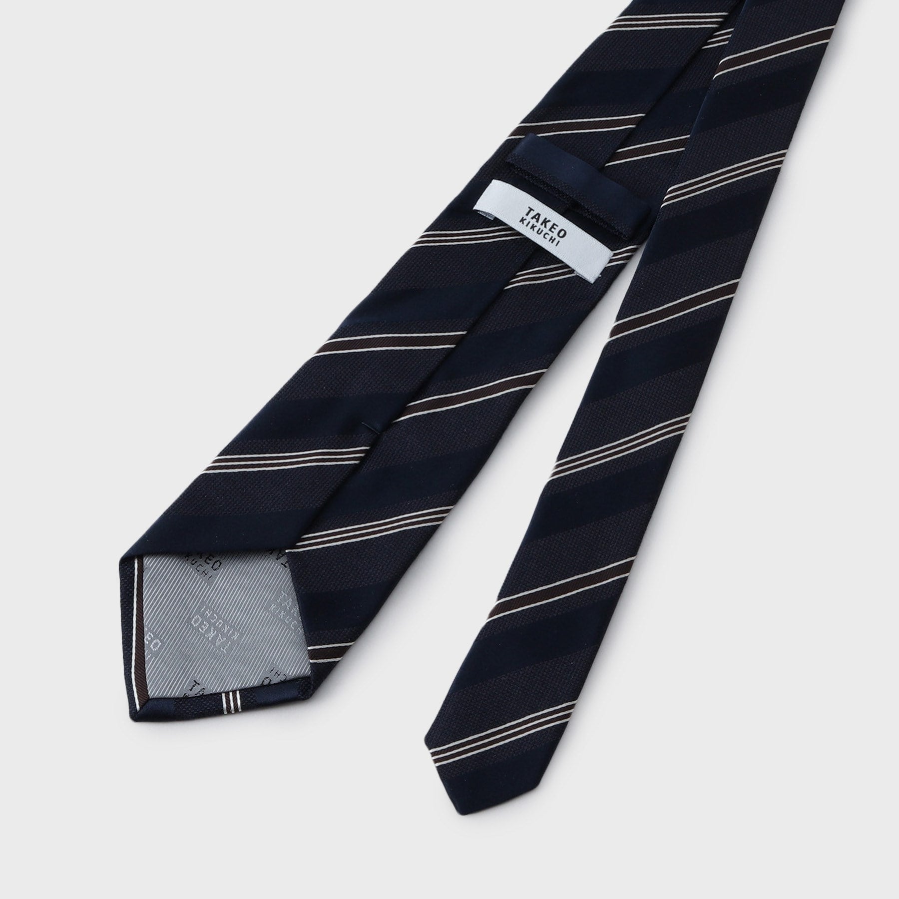 タケオキクチ TAKEO KIKUCHI 【MADE IN JAPAN】 桐箱BOX入り ネクタイ&タイバーセット （ライトブルー(091)） ライトブルー(091)