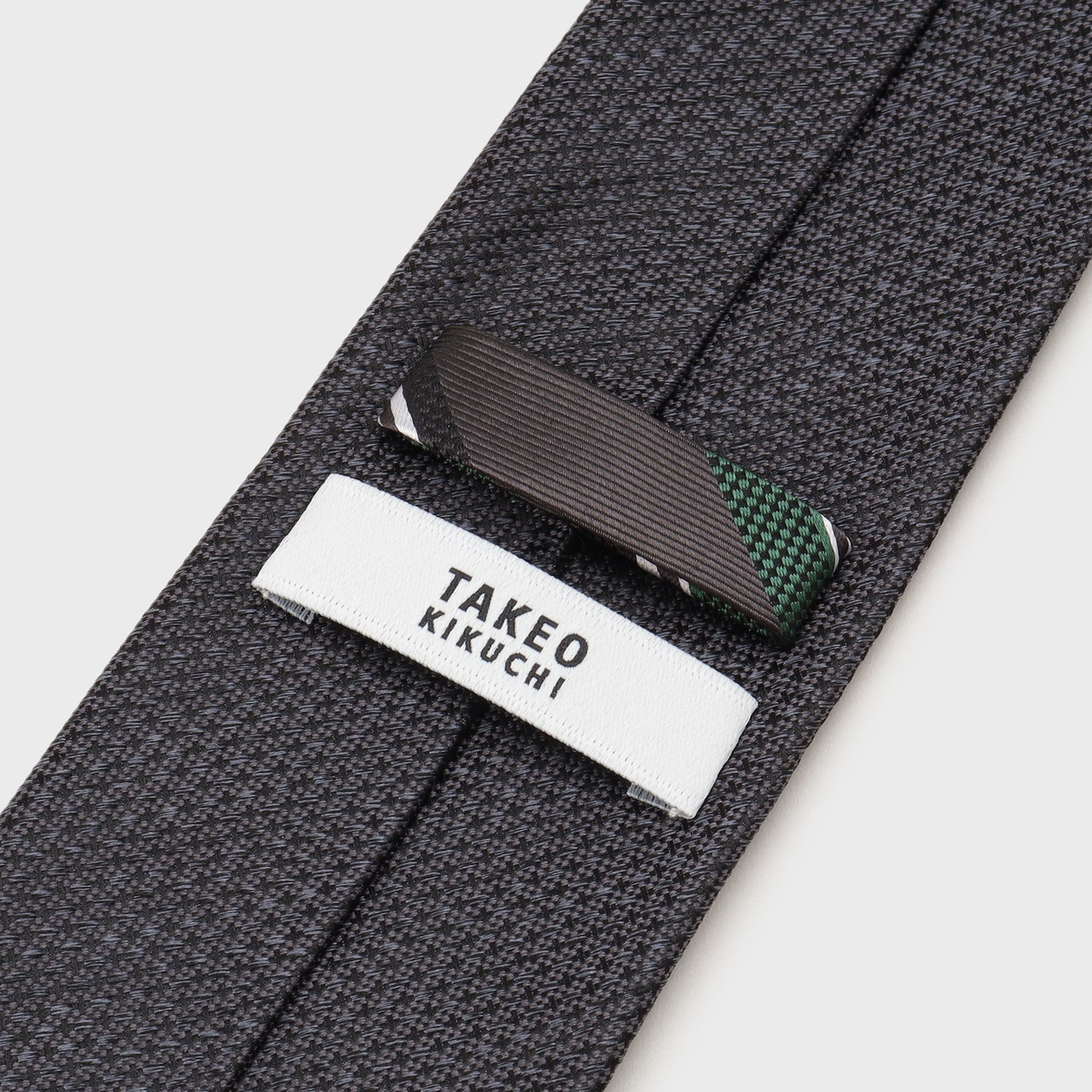 TAKEO KIKUCHI Plain Tie &amp; Tie Bar Color Box Set