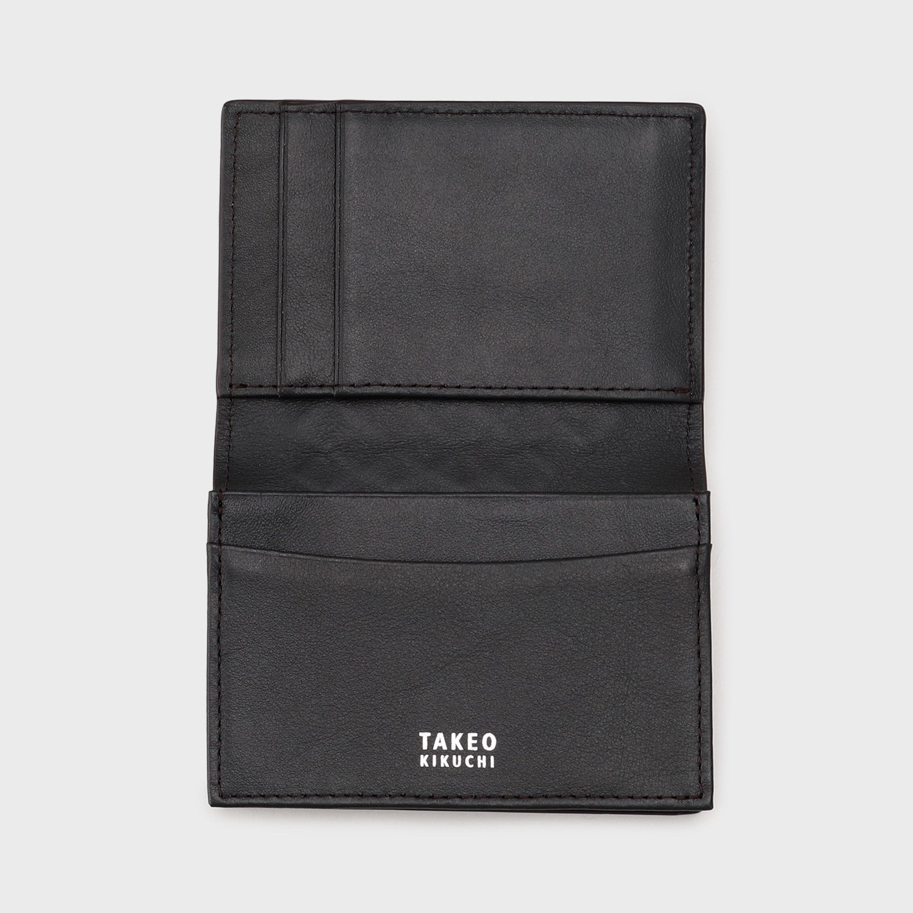 タケオキクチ TAKEO KIKUCHI イントレチャート 名刺入れ （ブラック(019)） ブラック(019)