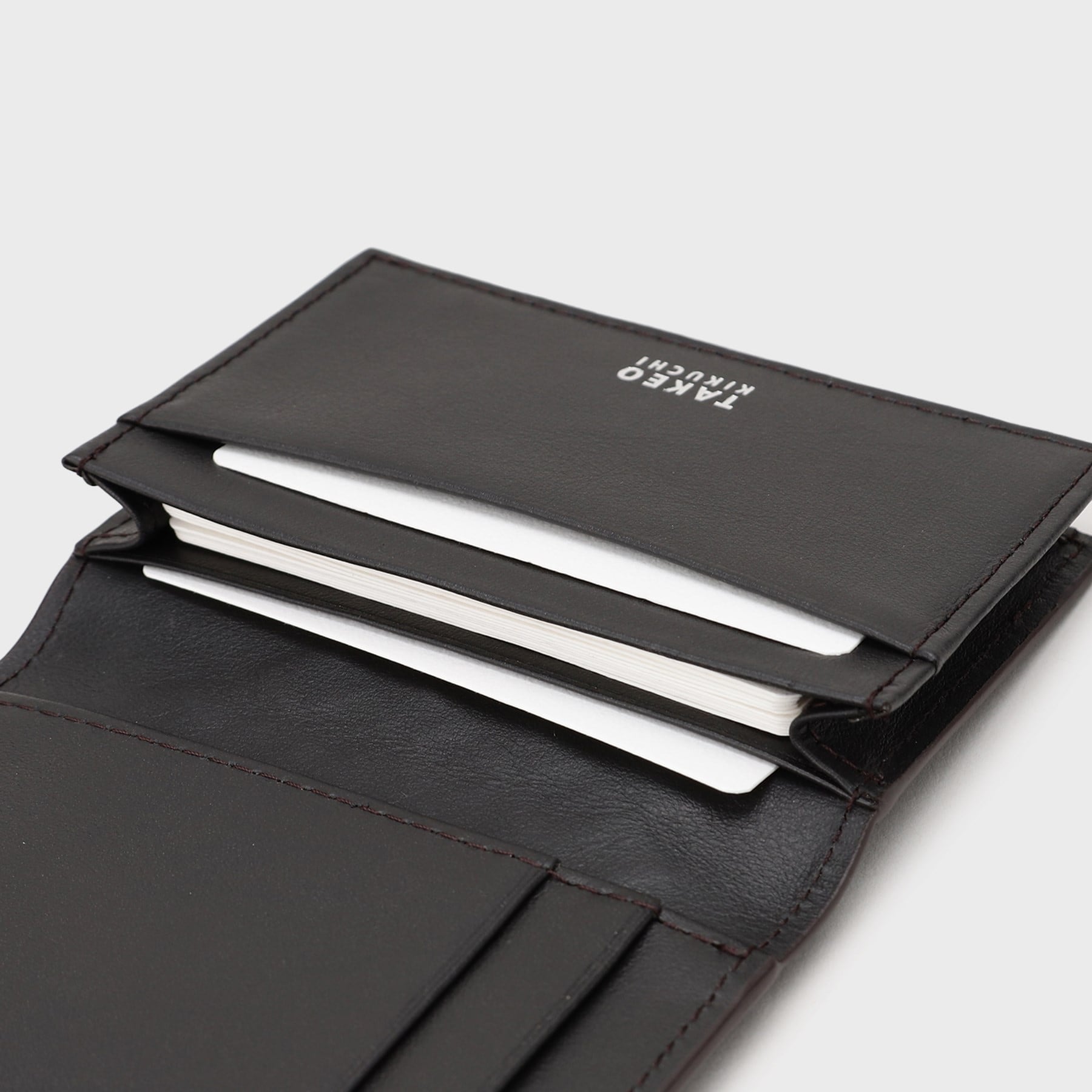 タケオキクチ TAKEO KIKUCHI イントレチャート 名刺入れ （ブラック(019)） ブラック(019)