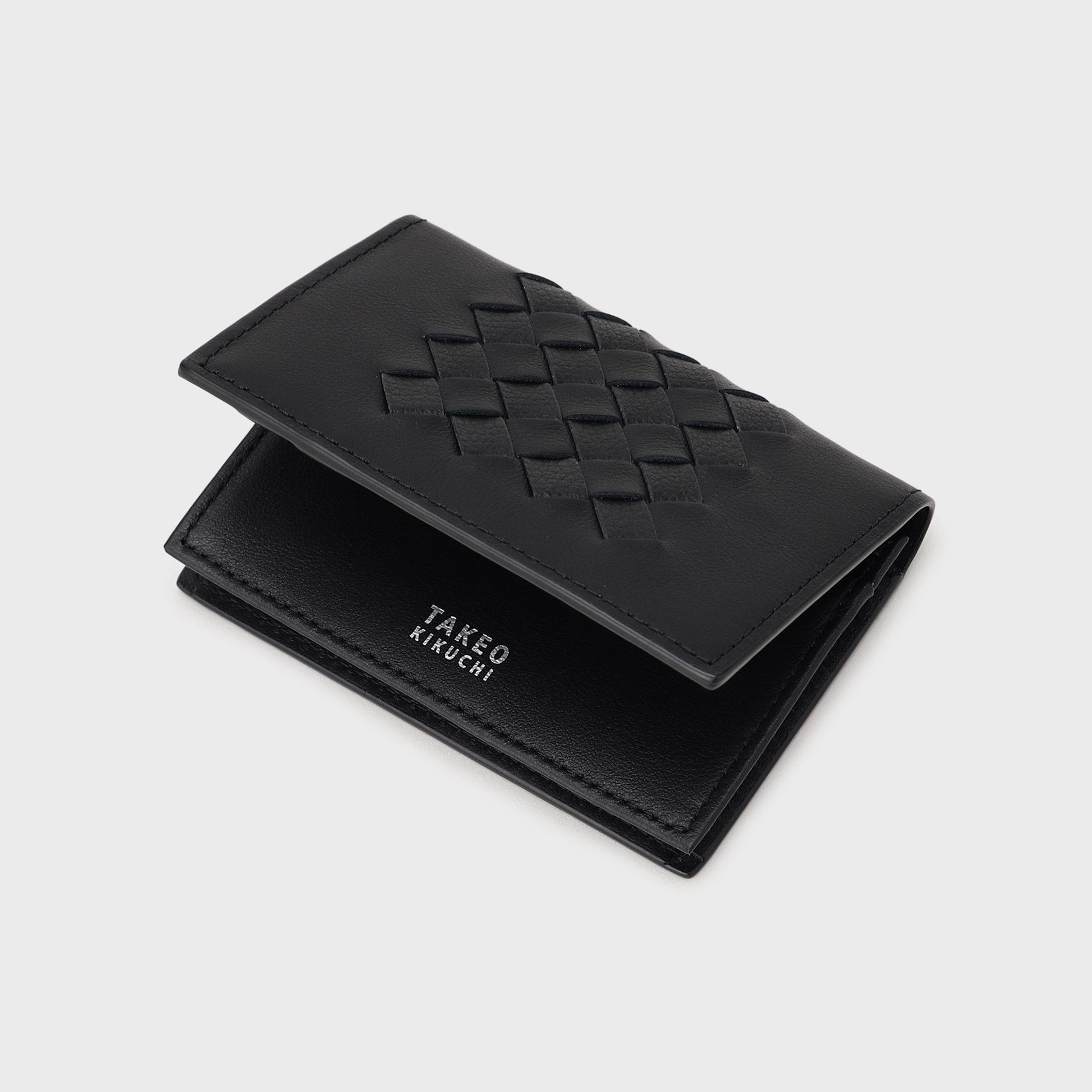 タケオキクチ TAKEO KIKUCHI イントレチャート 名刺入れ （ブラック(019)） ブラック(019)