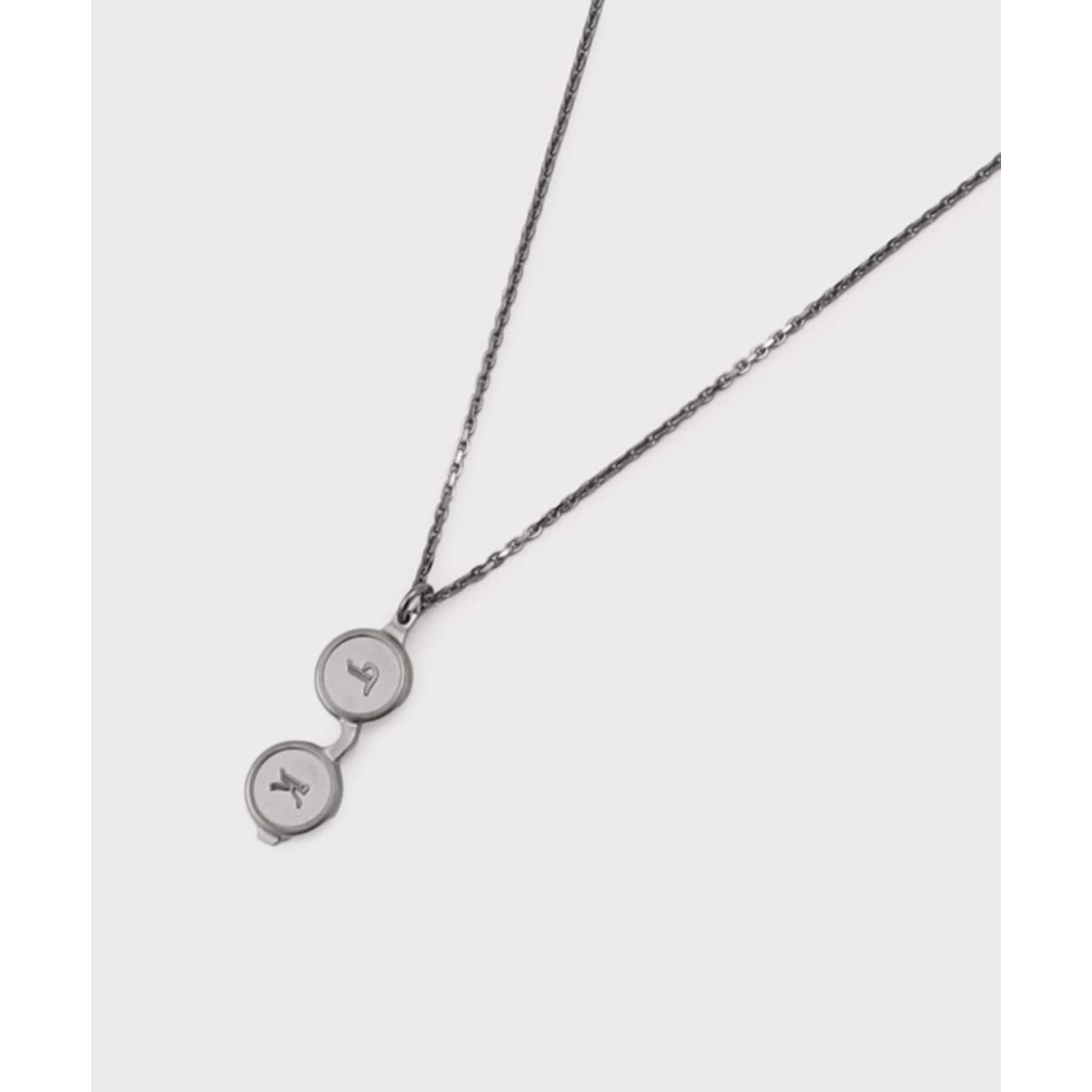 タケオキクチ TAKEO KIKUCHI 【Made in JAPAN】アーカイブ グラス ネックレス（ブラックシルバー(009)） ブラックシルバー(009)