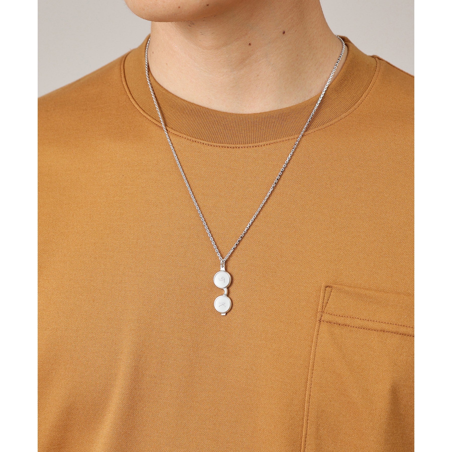 タケオキクチ TAKEO KIKUCHI 【Made in JAPAN】アーカイブ グラス ネックレス（ブラックシルバー(009)） ブラックシルバー(009)