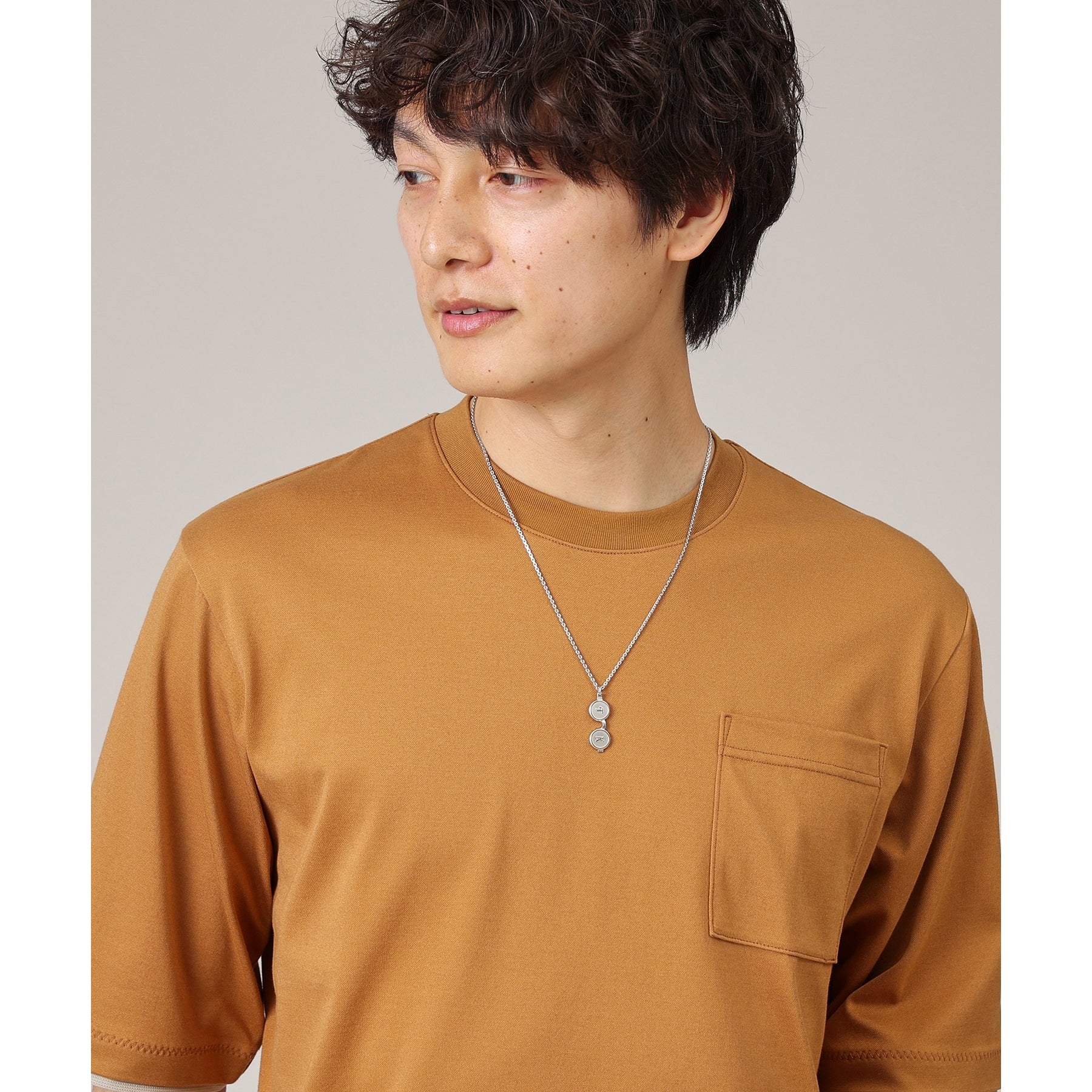 タケオキクチ TAKEO KIKUCHI 【Made in JAPAN】アーカイブ グラス ネックレス（ブラックシルバー(009)） ブラックシルバー(009)