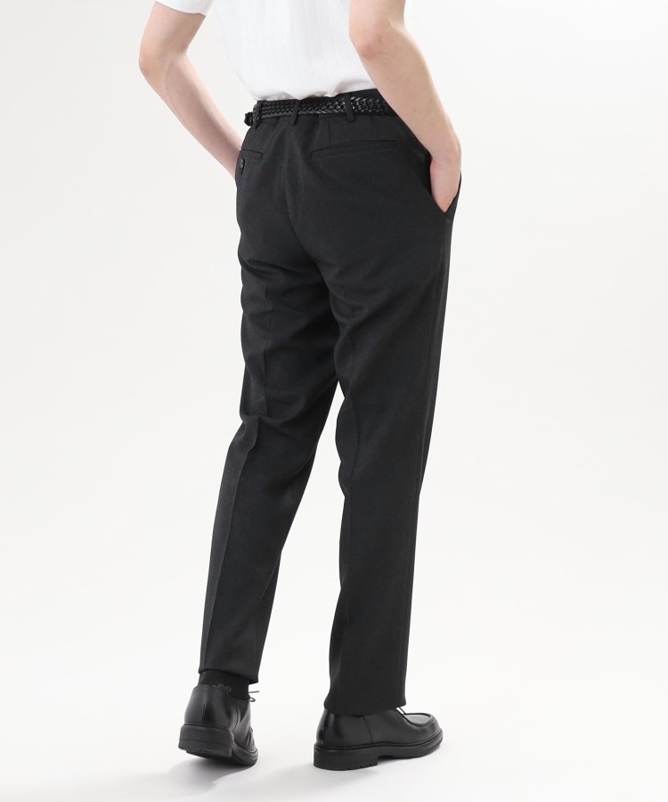 タケオキクチ TAKEO KIKUCHI 【Sサイズ～】メランジ シャークスキン ストレッチ パンツ （グレー(012)） グレー(012)