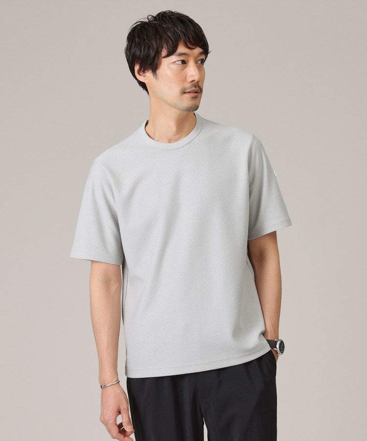 タケオキクチ TAKEO KIKUCHI 【尾州織/Made in JAPAN】メランジ Tシャツ （ライトグレー(011)） ライトグレー(011)