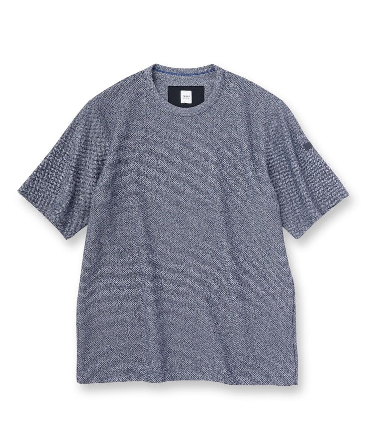 タケオキクチ TAKEO KIKUCHI 【尾州織/Made in JAPAN】メランジ Tシャツ （ライトグレー(011)） ライトグレー(011)