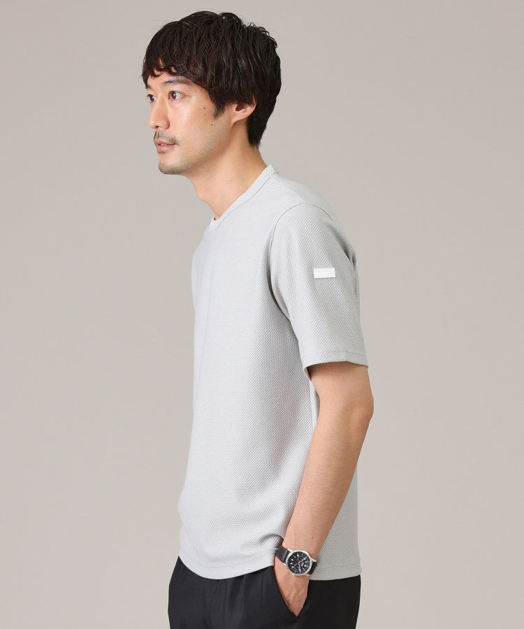タケオキクチ TAKEO KIKUCHI 【尾州織/Made in JAPAN】メランジ Tシャツ （ライトグレー(011)） ライトグレー(011)